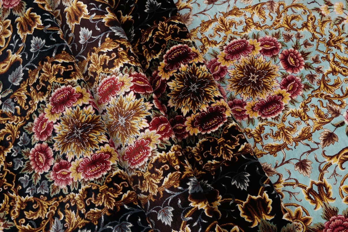 Erami Carpet — Qom silk rug