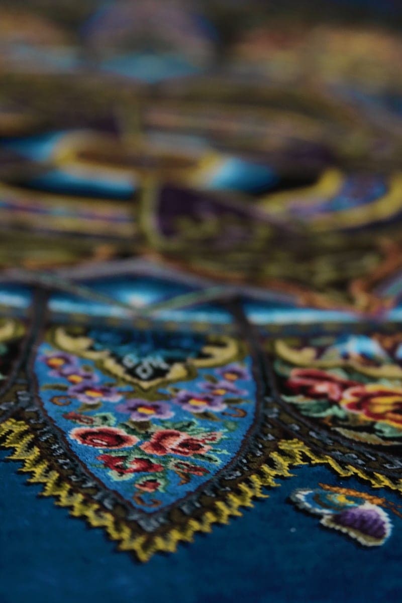 Erami Carpet — Qom silk rug
