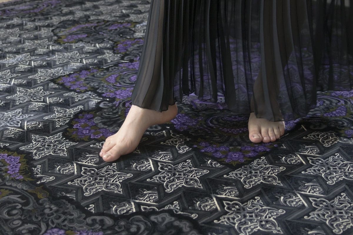 Erami Carpet — Qom silk rug
