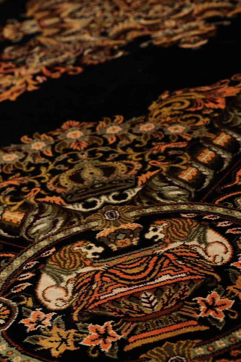Erami Carpet — Qom silk rug