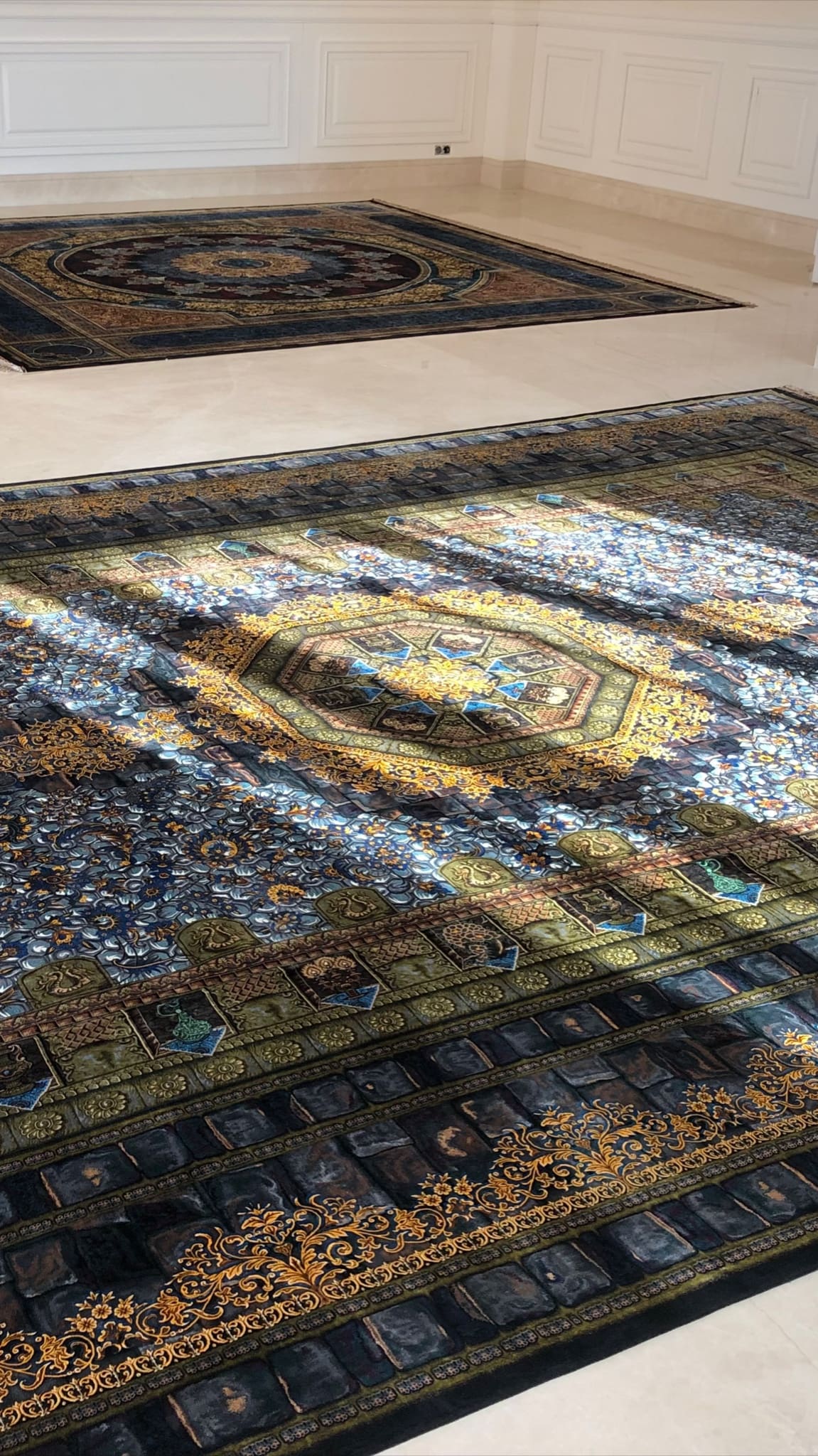 Erami Carpet — Qom silk rug
