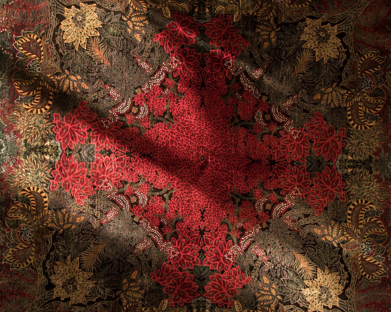 Erami Carpet — Qom silk rug