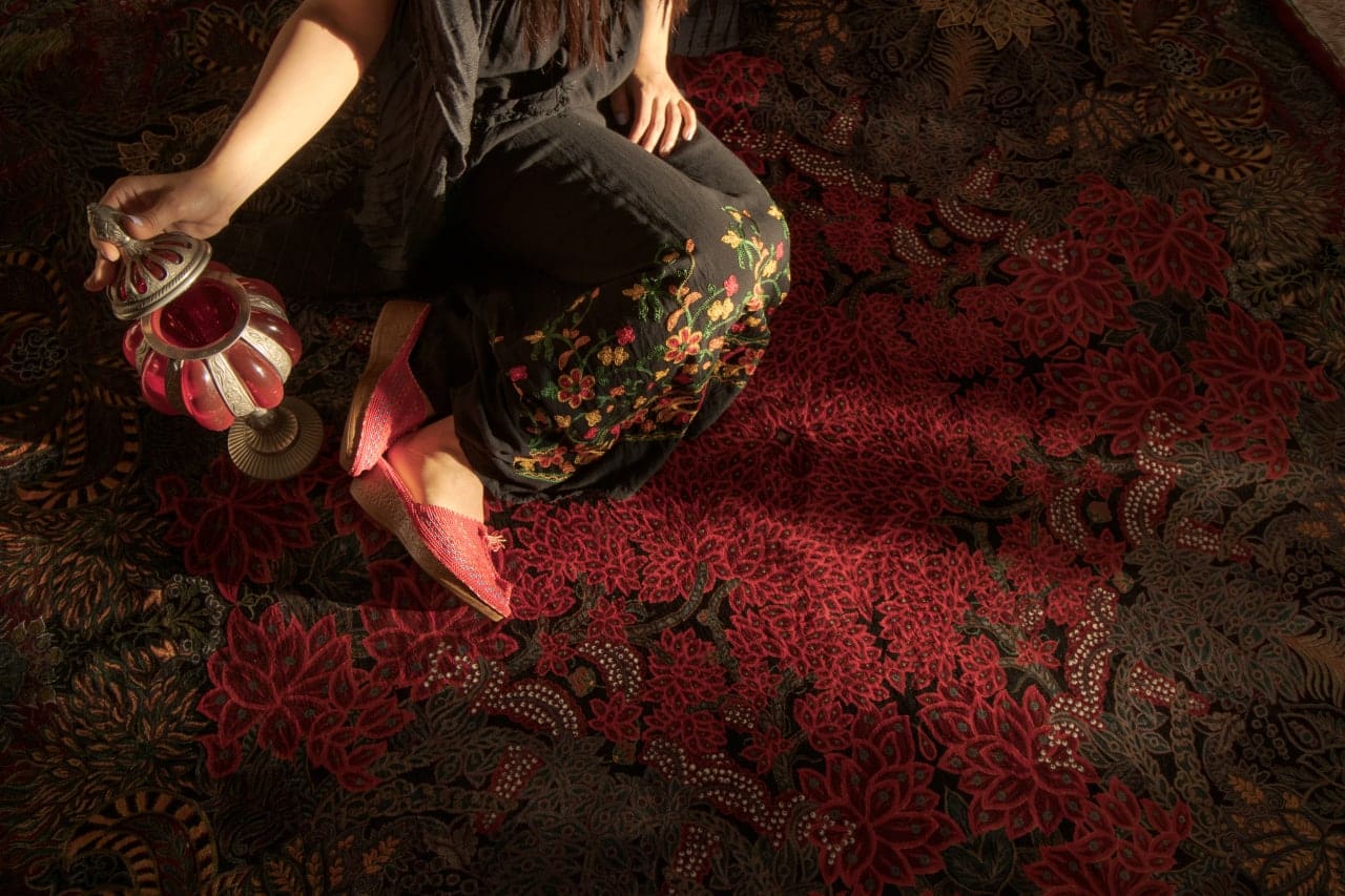Erami Carpet — Qom silk rug
