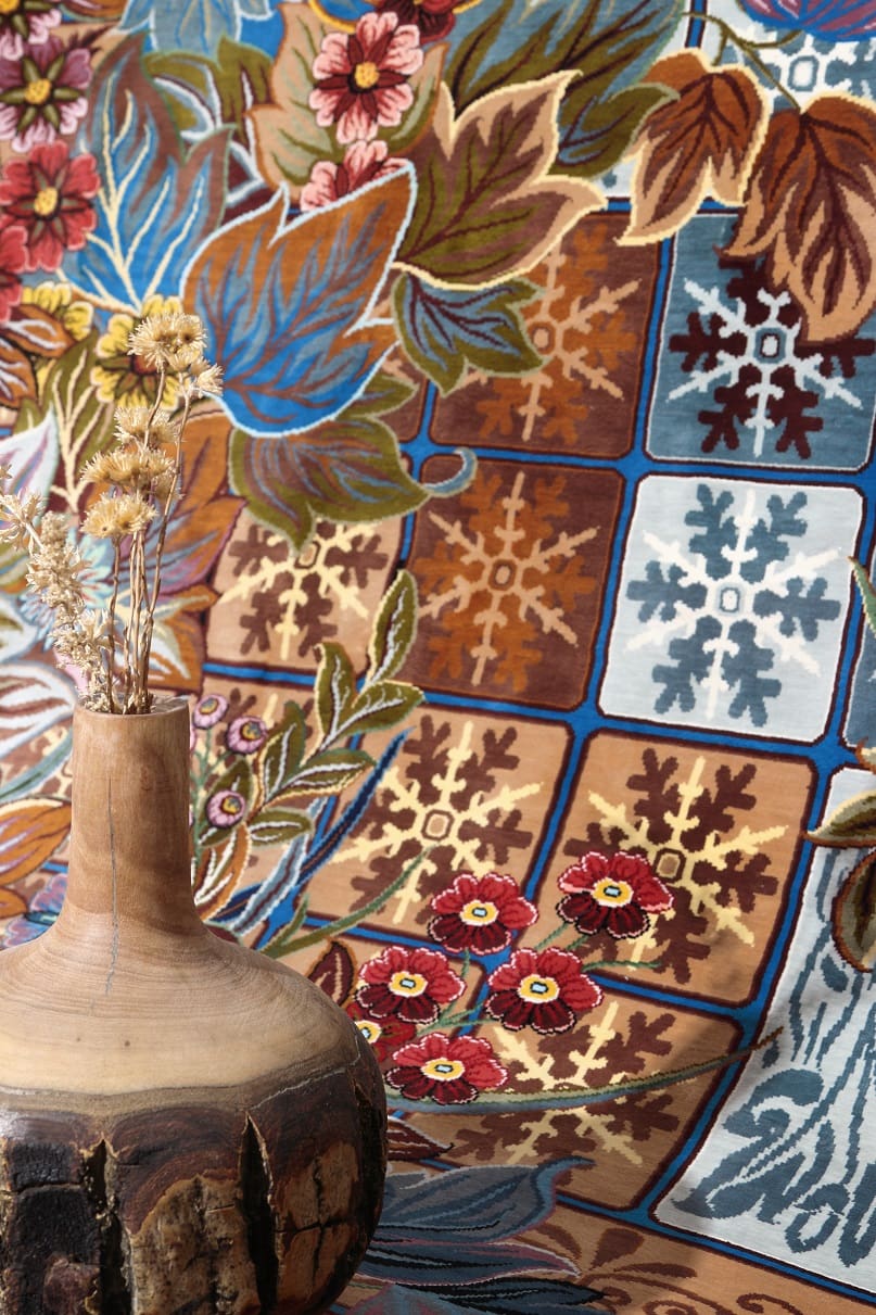 Erami Carpet — Qom silk rug