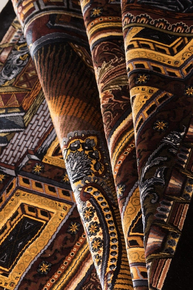Erami Carpet — Qom silk rug