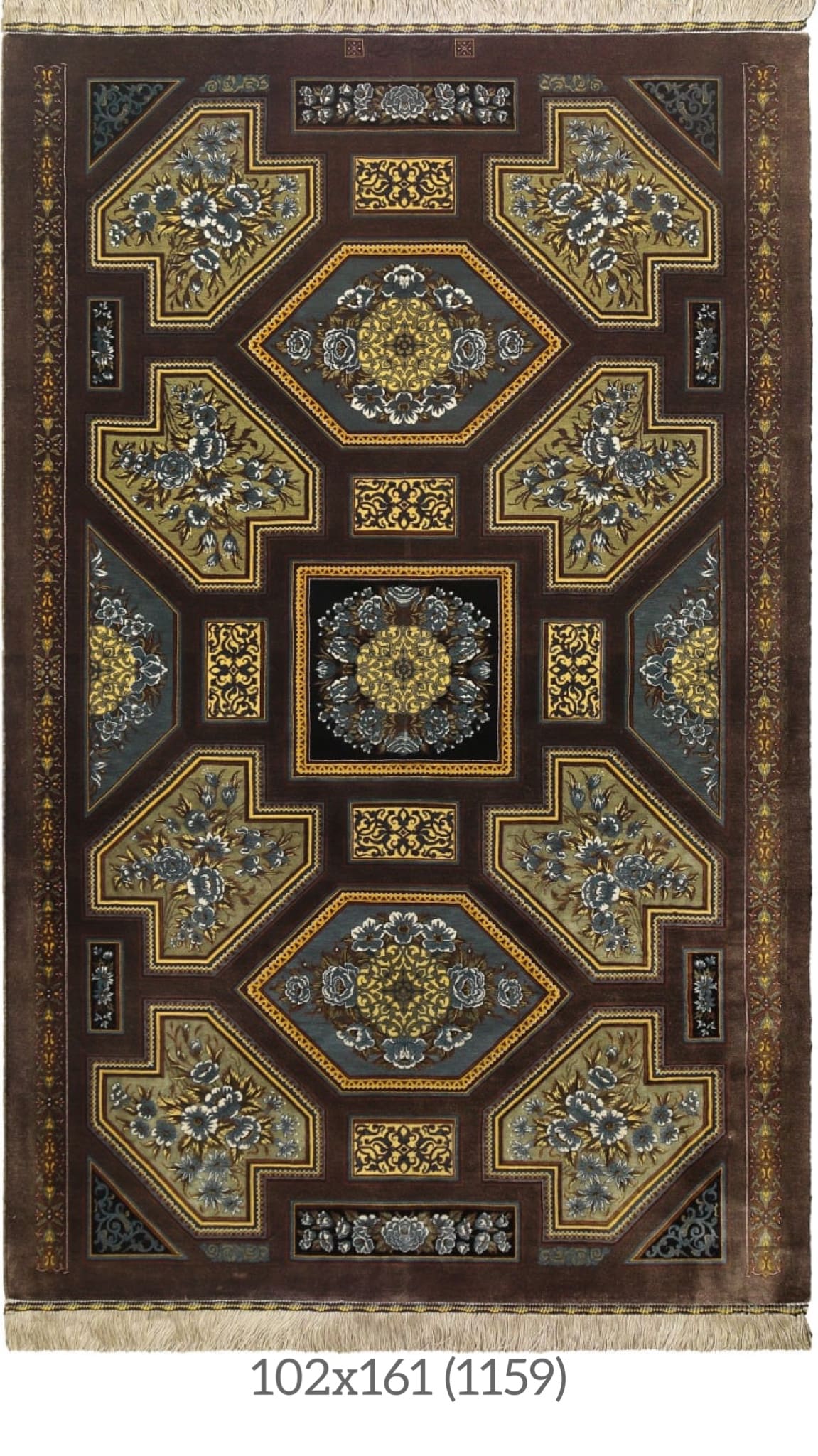 Erami Carpet — Qom silk rug