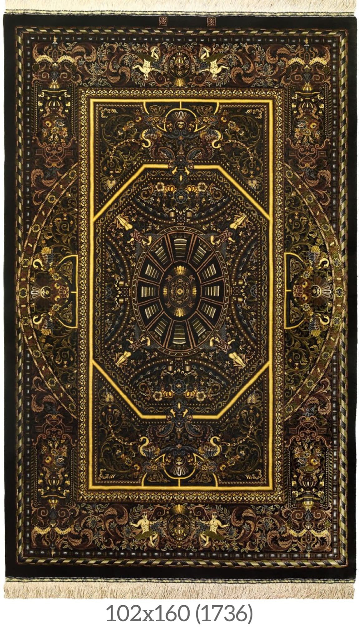 Erami Carpet — Qom silk rug