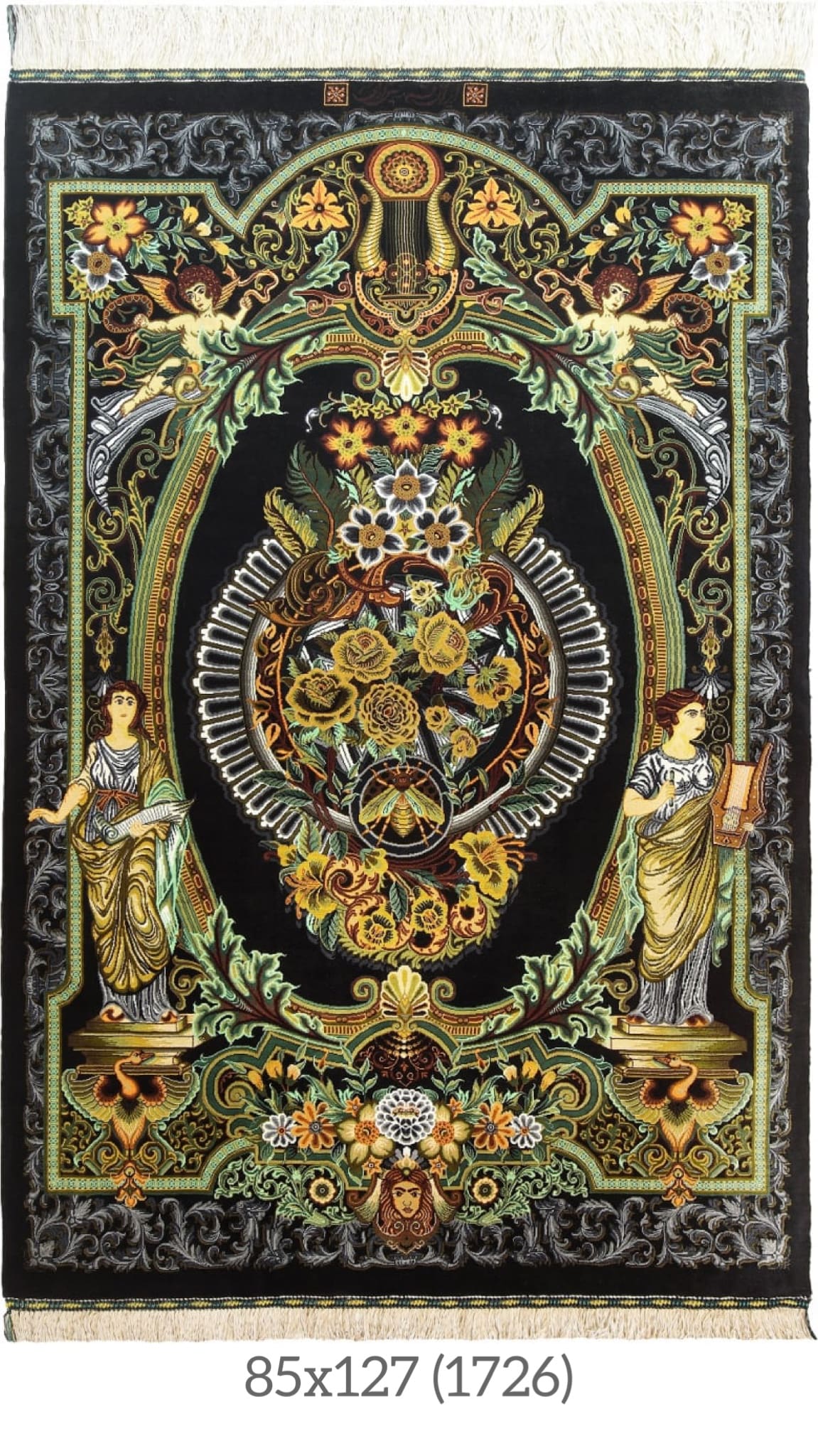 Erami Carpet — Qom silk rug