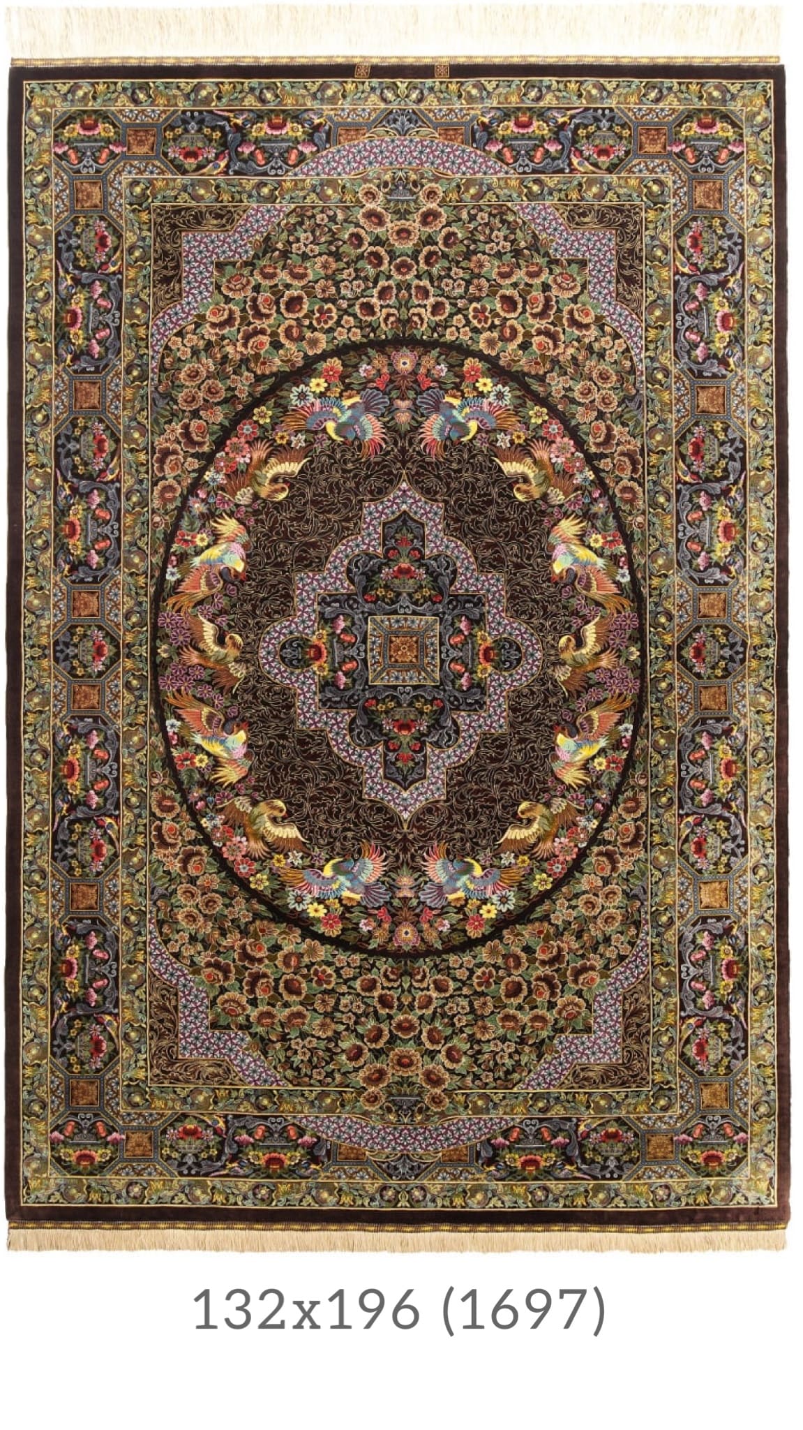 Erami Carpet — Qom silk rug