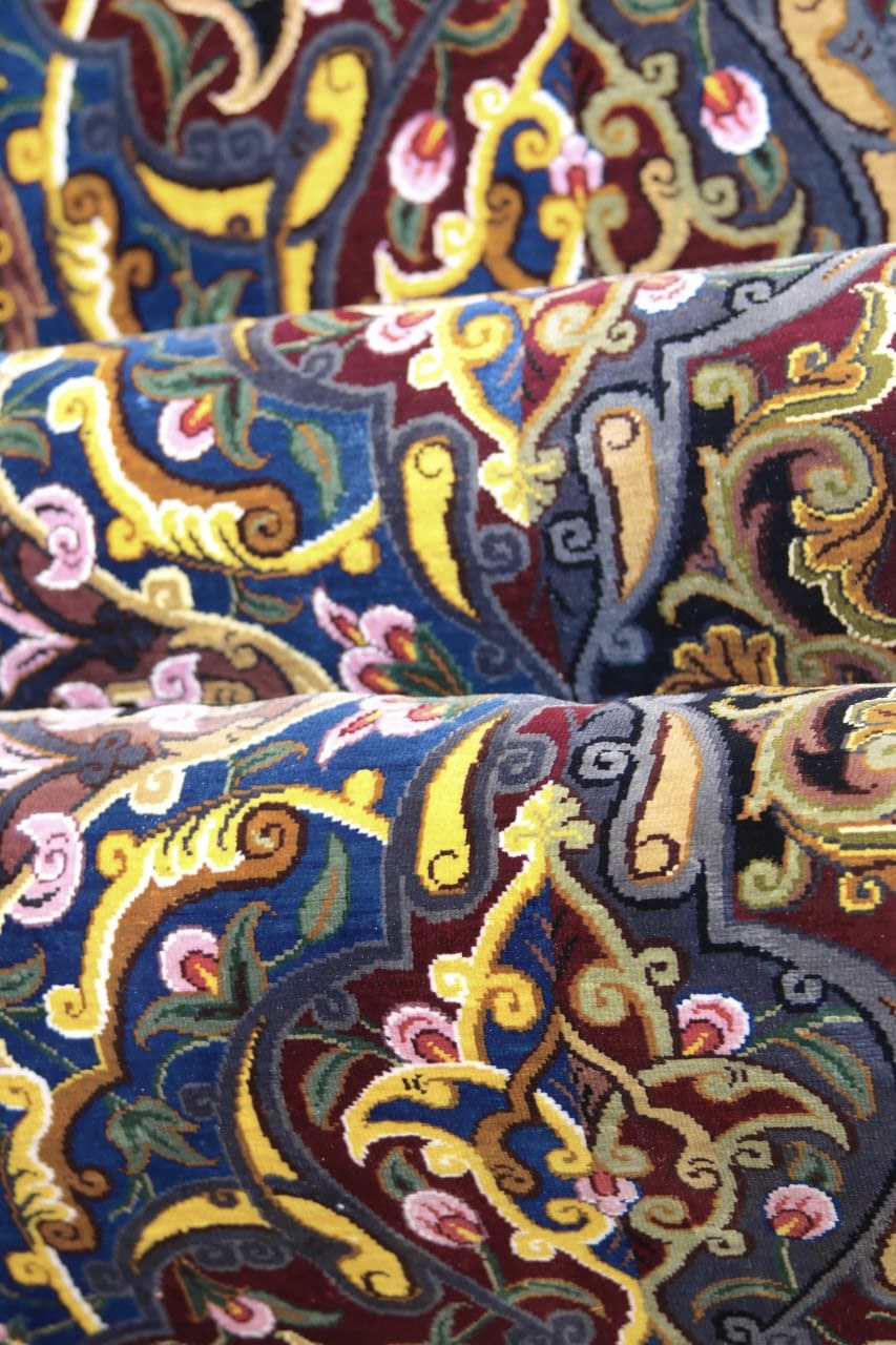 Erami Carpet — Qom silk rug
