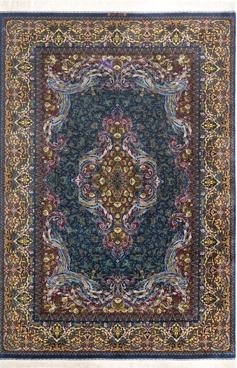 Erami Carpet — Qom silk rug