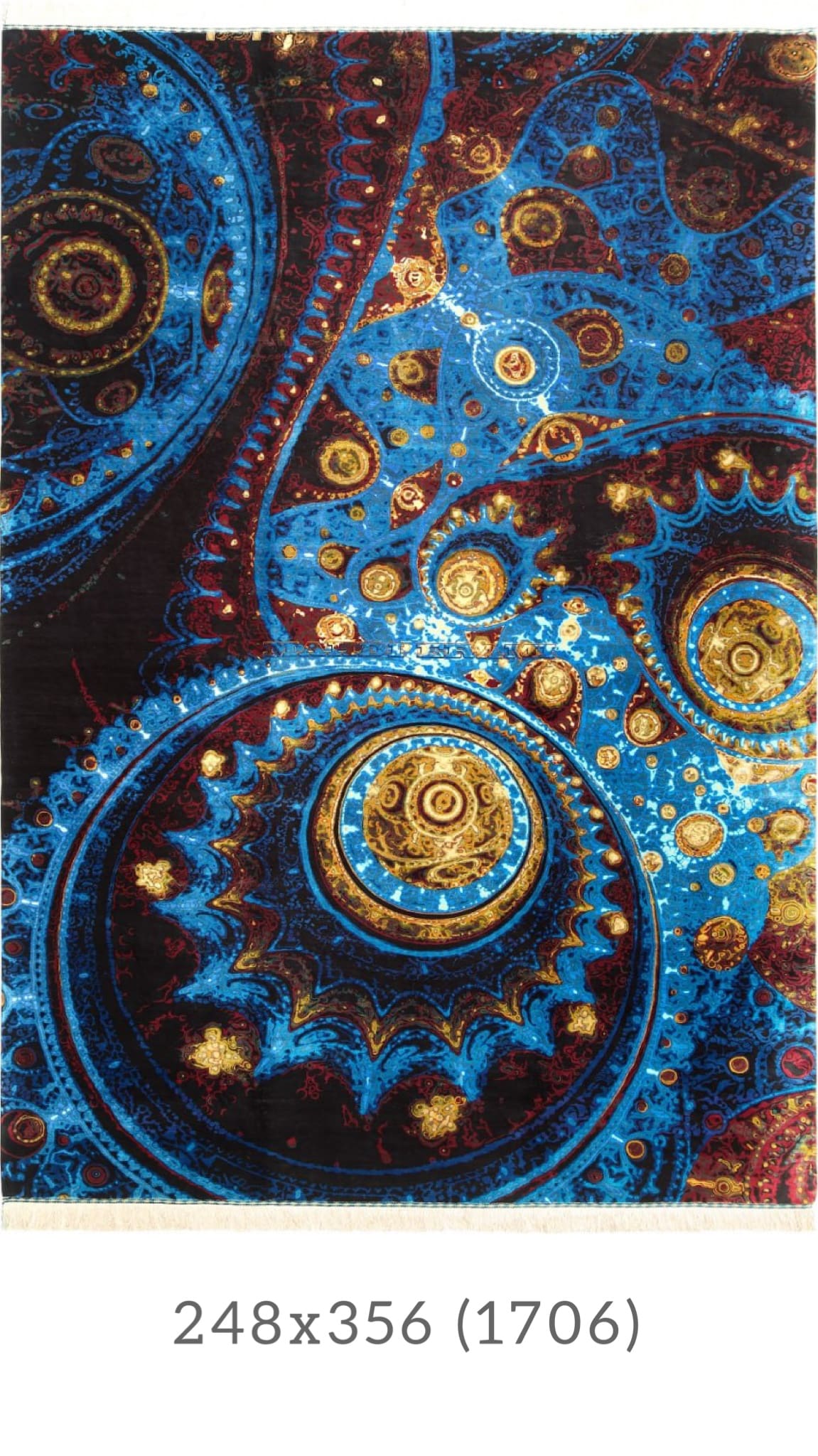 Erami Carpet — Qom silk rug