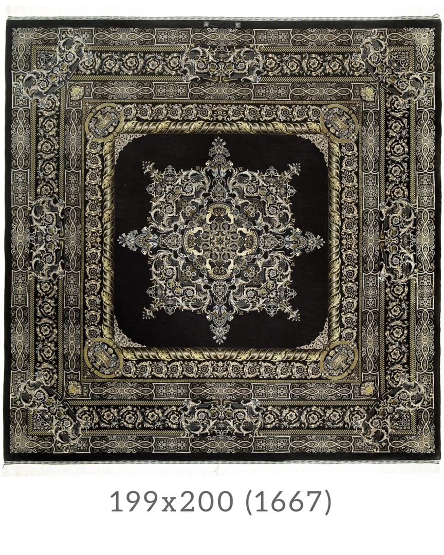 Erami Carpet — Qom silk rug