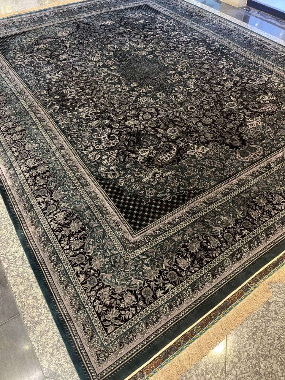 Erami Carpet — Qom silk rug
