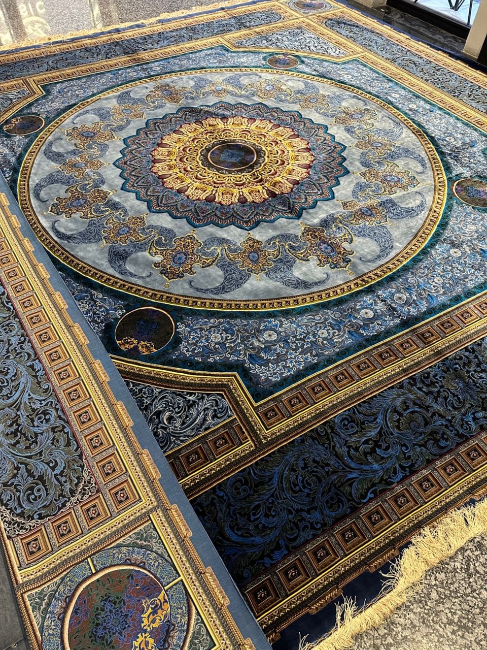 Erami Carpet — Qom silk rug