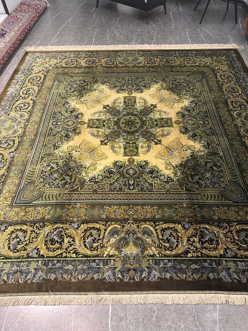 Erami Carpet — Qom silk rug