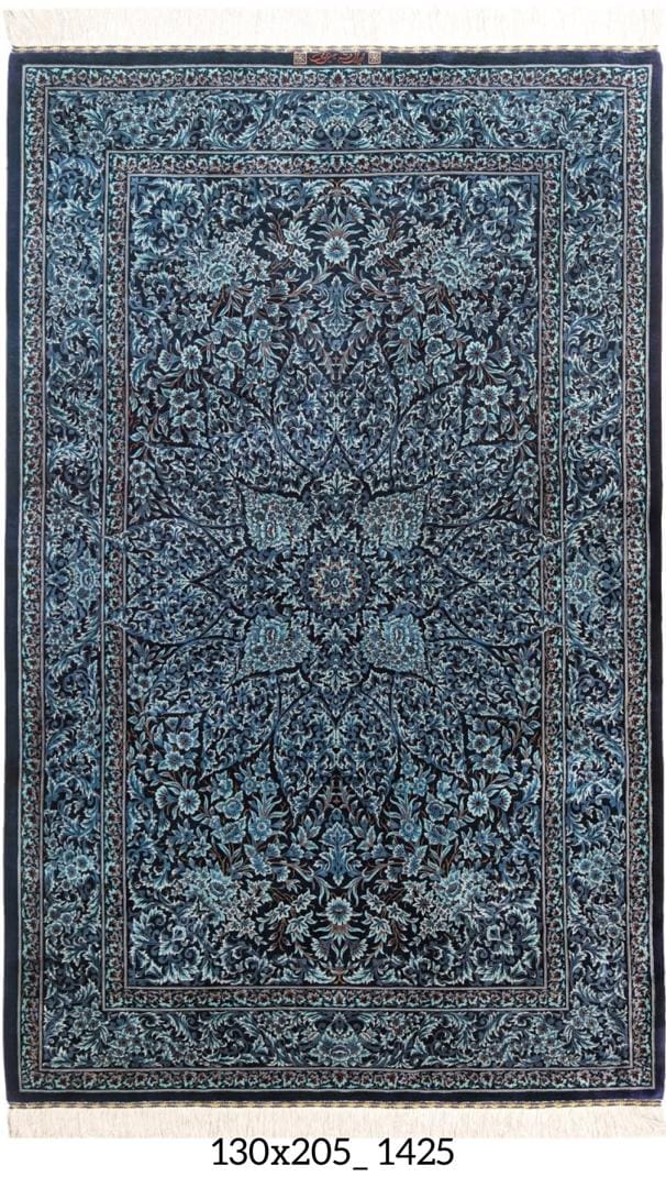 Erami Carpet — Qom silk rug
