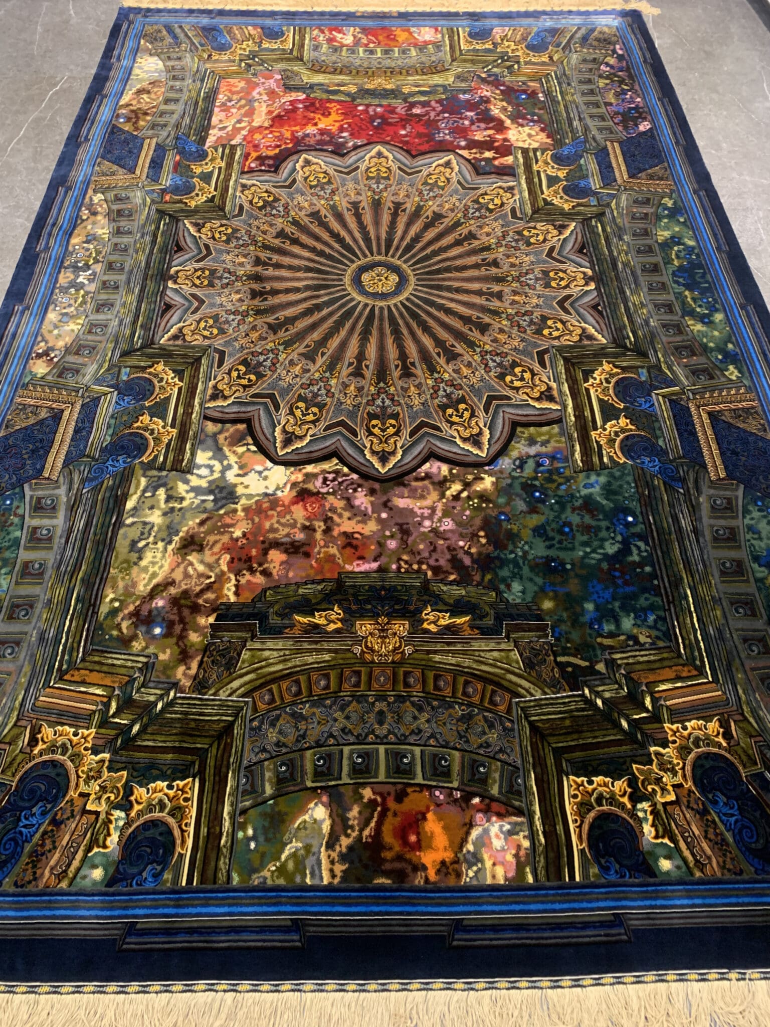 2024-07-06-20-51-16-scaled NEU 200×310 cm Handgeknüpfter Erami Ghom Seidenteppich „Fiery Sky“ | 6,20 m² | 66 Raj | 100 % Naturseide H1