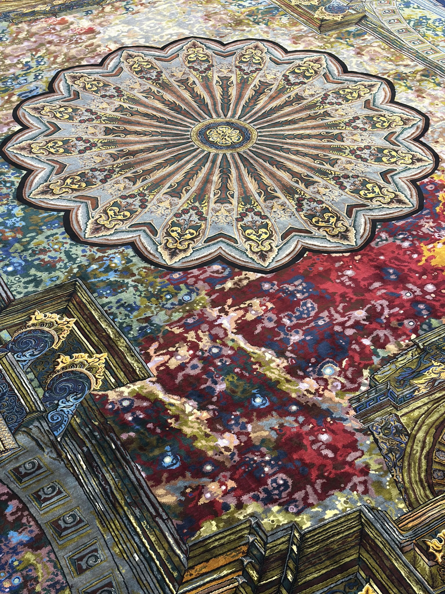 2025-08-10-19-45-09-scaled NEU 200×310 cm Handgeknüpfter Erami Ghom Seidenteppich „Fiery Sky“ | 6,20 m² | 66 Raj | 100 % Naturseide H1