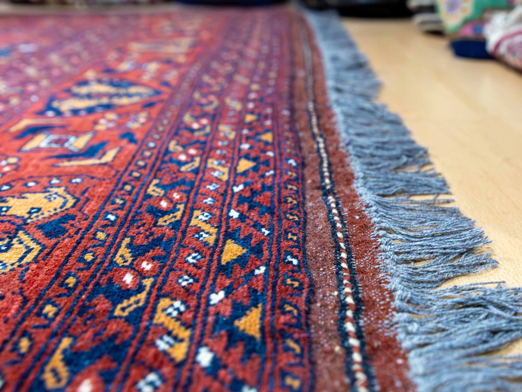 Handgeknüpfter Orientalisch Orientteppich, 348 × 252 cm, Wolle