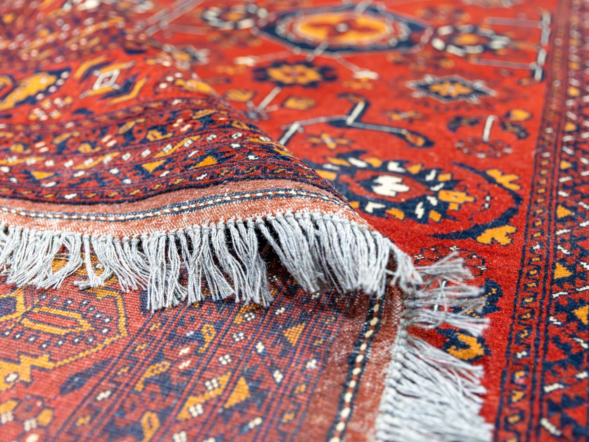 Handgeknüpfter Orientalisch Orientteppich, 348 × 252 cm, Wolle
