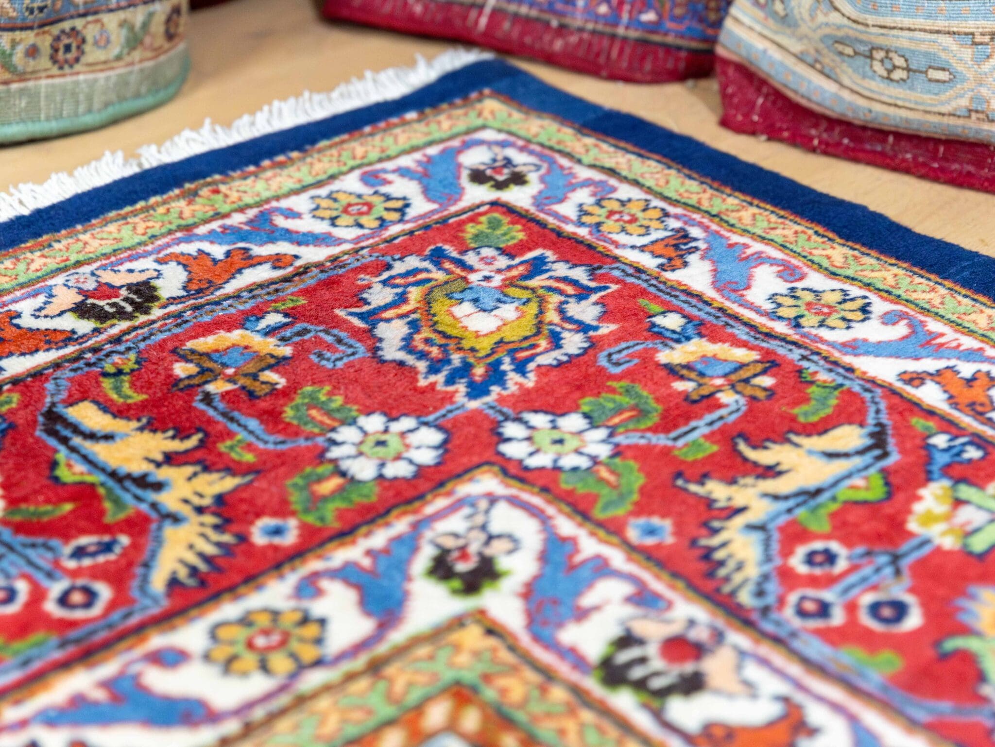 Sarough Farahan Perserteppich 334 × 290 cm aus Wolle, handgeknüpft