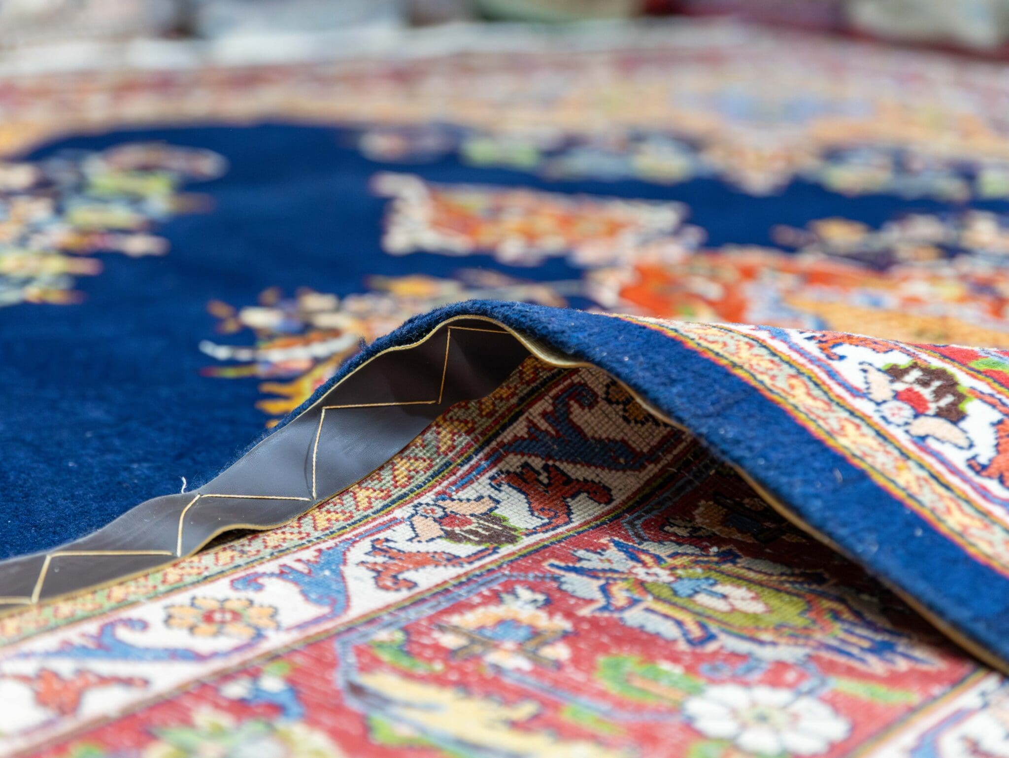 Sarough Farahan Perserteppich 334 × 290 cm aus Wolle, handgeknüpft