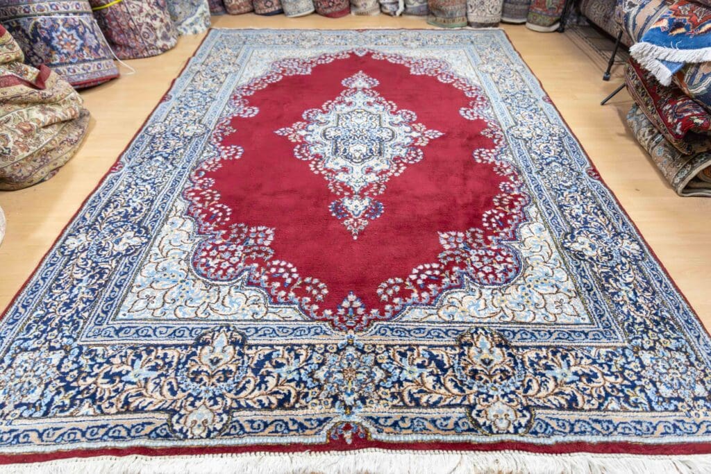 Perserteppich Kirman 310 x 210 cm Schurwolle handgeknüpft