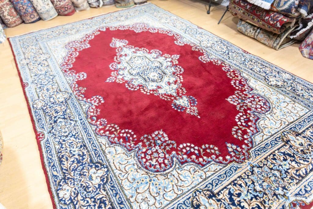 Perserteppich Kirman 310 x 210 cm Schurwolle handgeknüpft