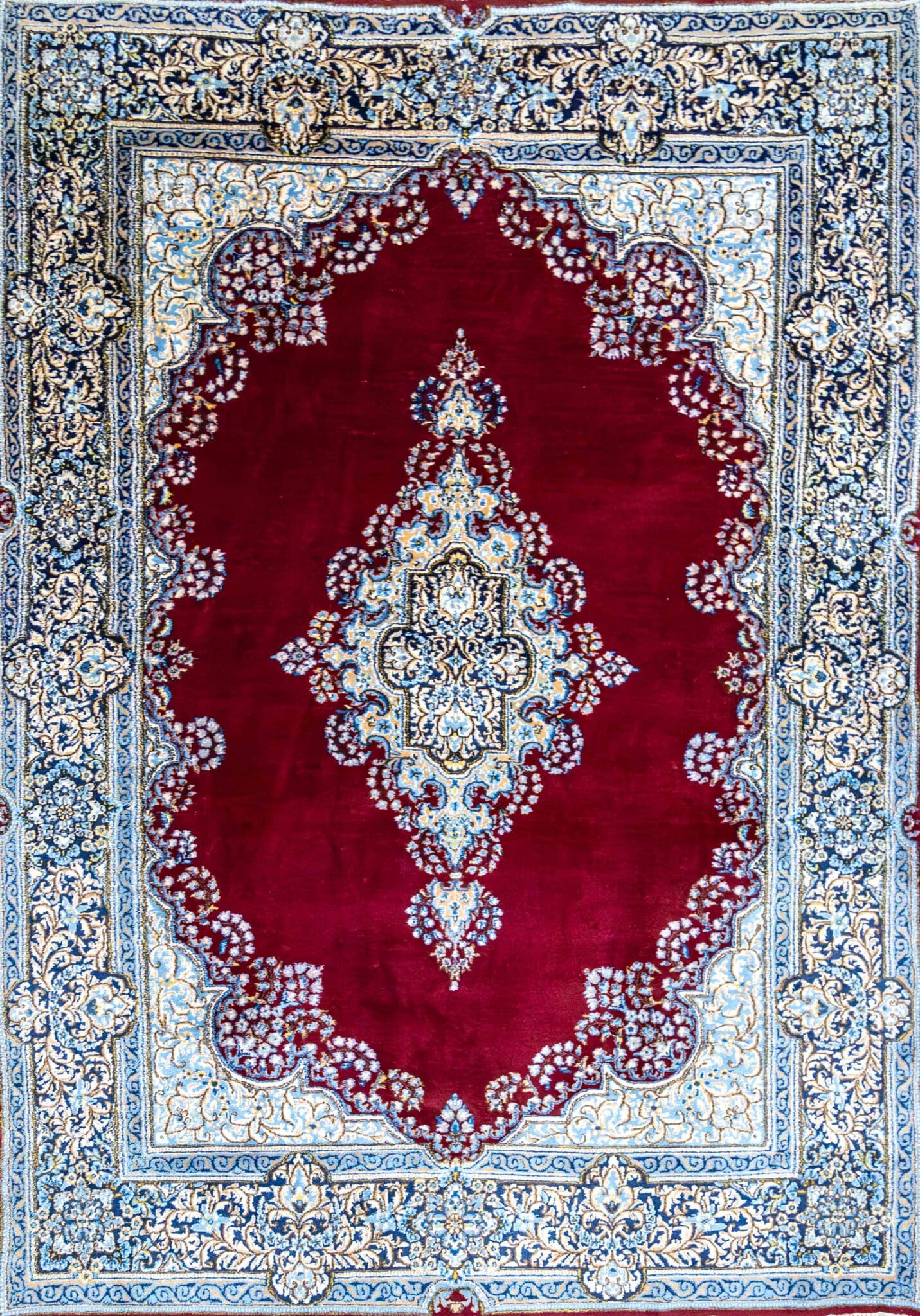 Perserteppich Kirman 310 x 210 cm Schurwolle handgeknüpft
