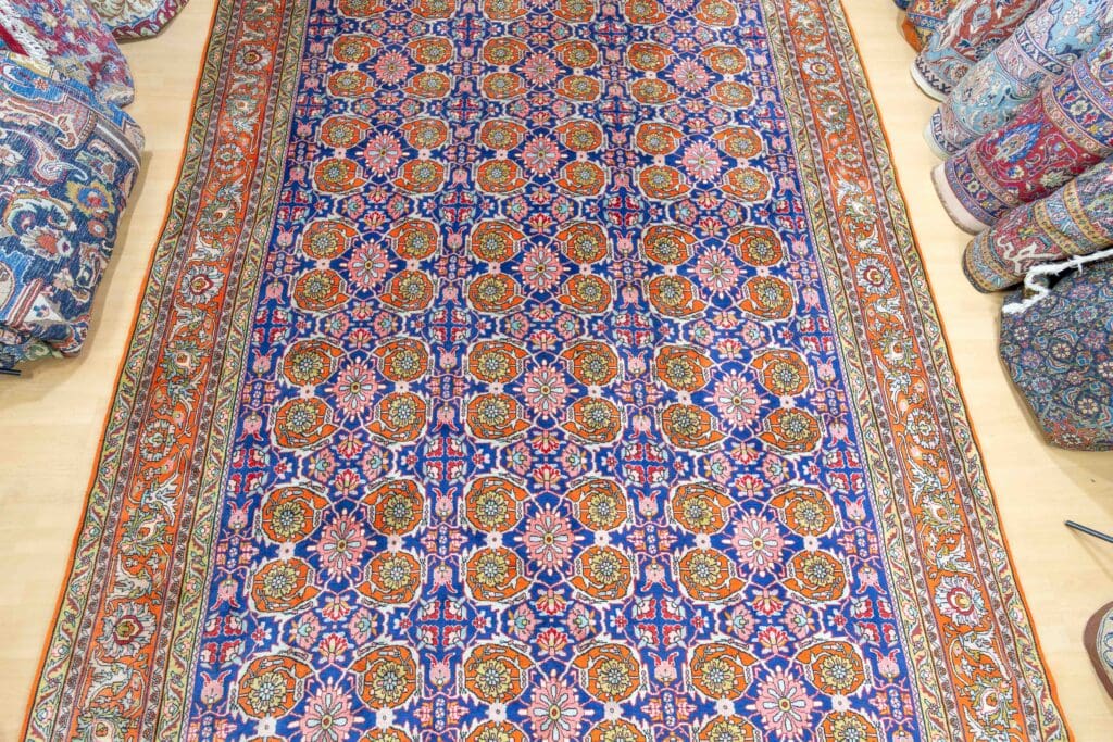 Perserteppich Bijar 348 x 256 cm Schurwolle handgeknüpft
