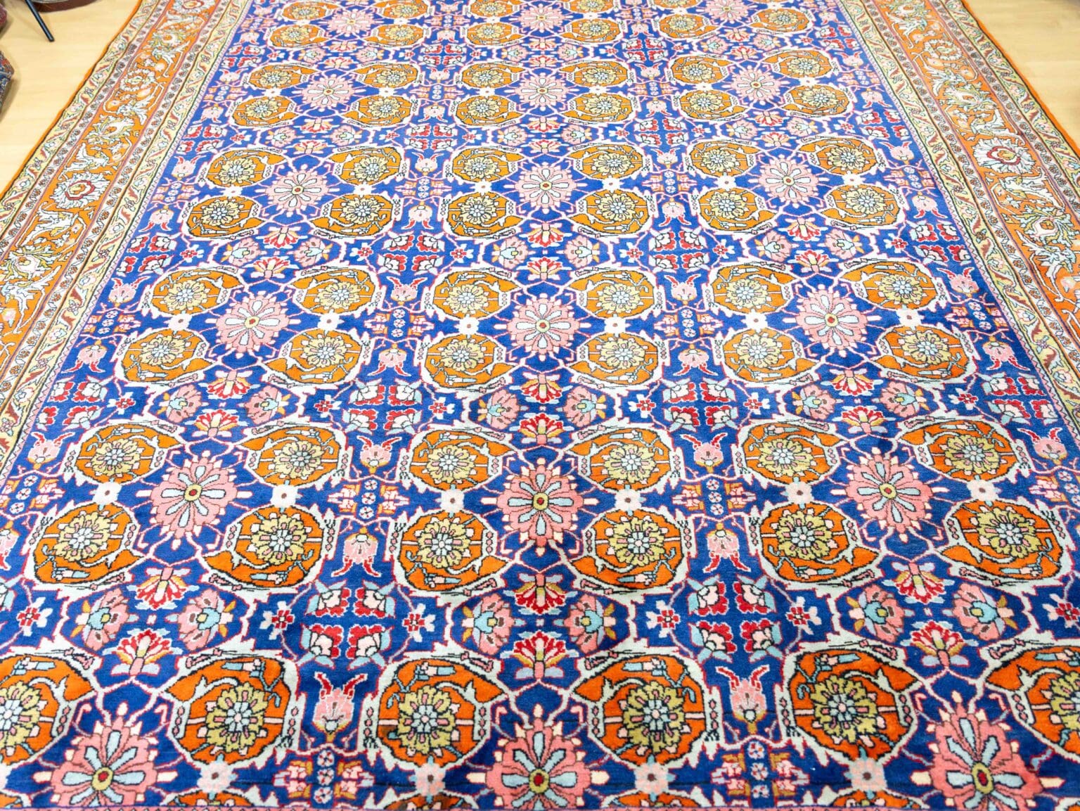 Perserteppich Bijar 348 x 256 cm Schurwolle handgeknüpft