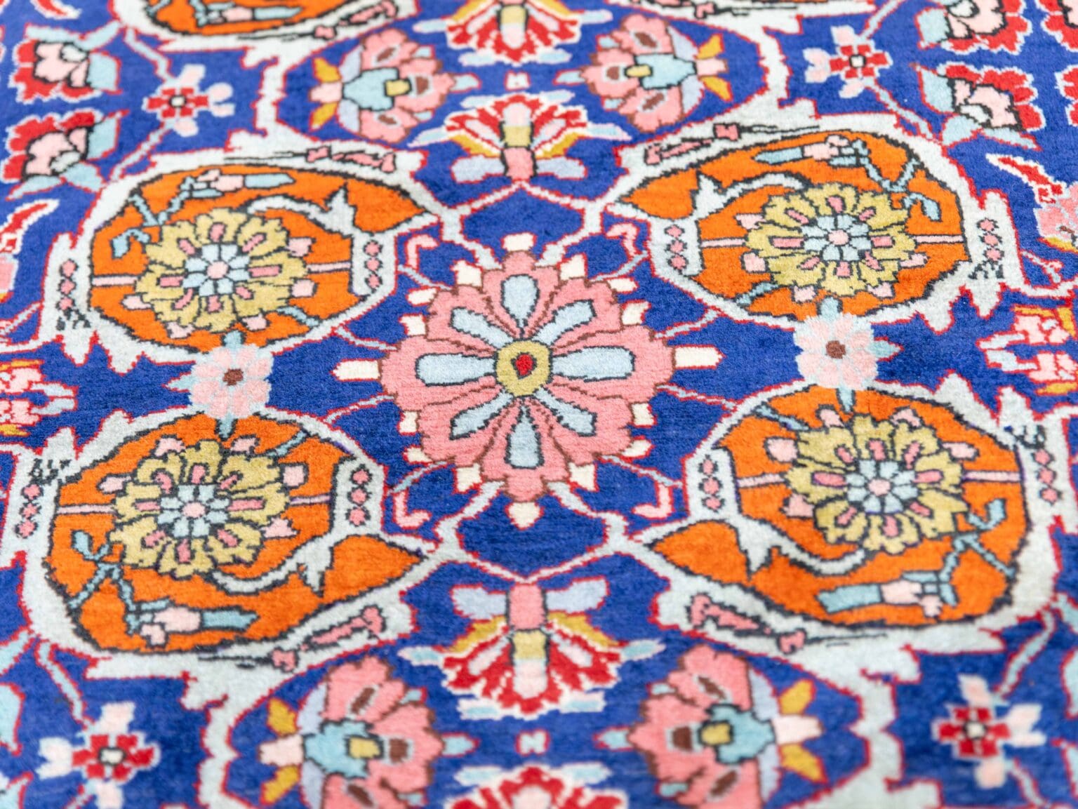 Perserteppich Bijar 348 x 256 cm Schurwolle handgeknüpft