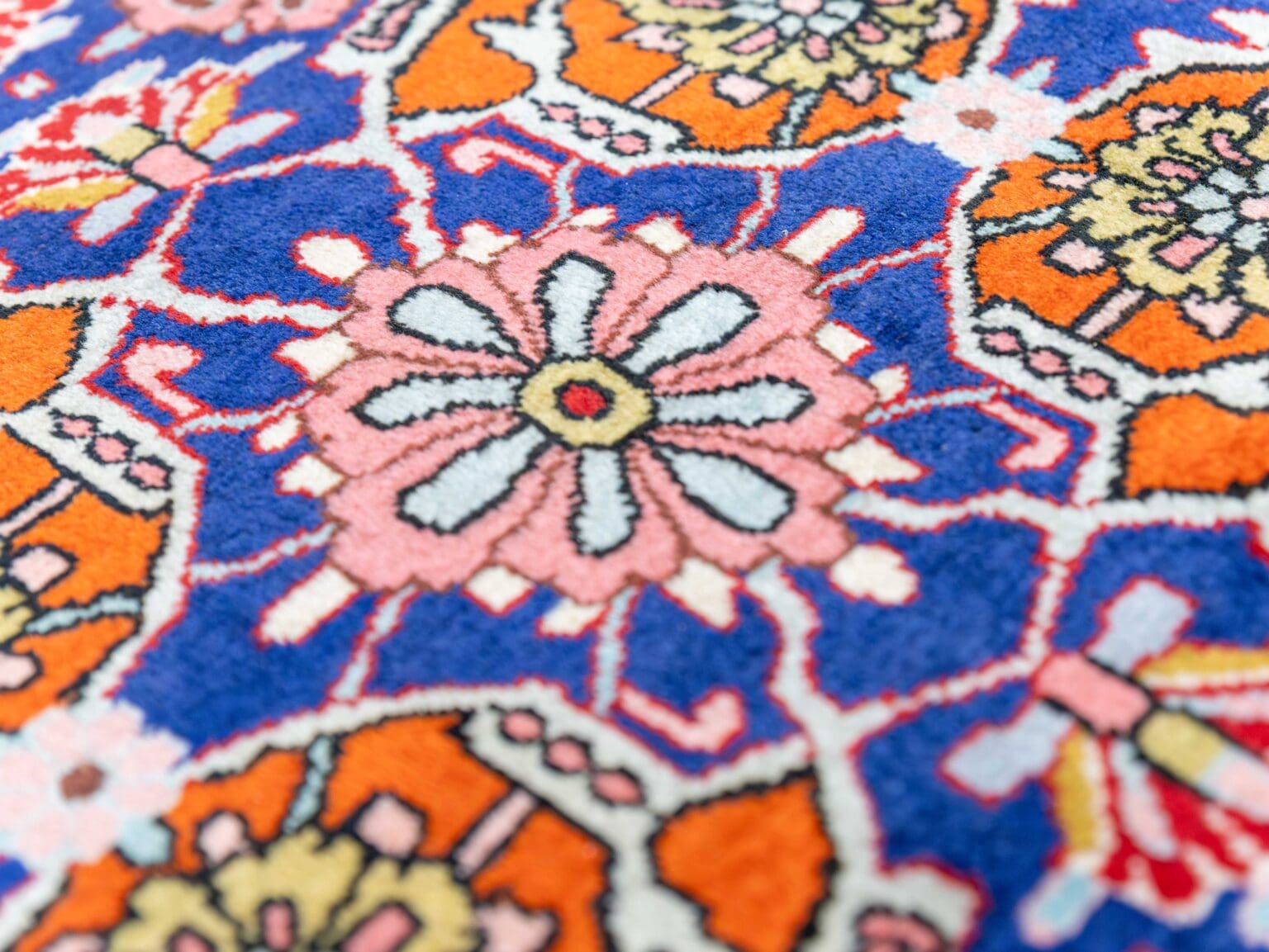 Perserteppich Bijar 348 x 256 cm Schurwolle handgeknüpft