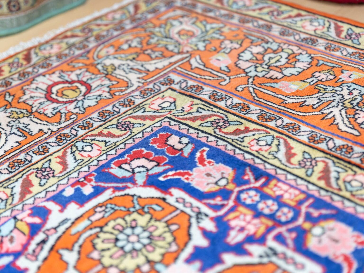 Perserteppich Bijar 348 x 256 cm Schurwolle handgeknüpft