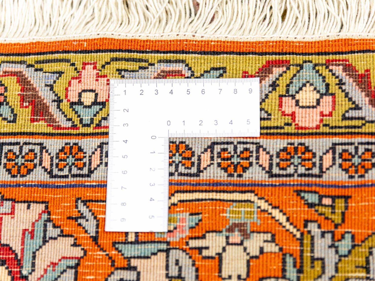 Perserteppich Bijar 348 x 256 cm Schurwolle handgeknüpft