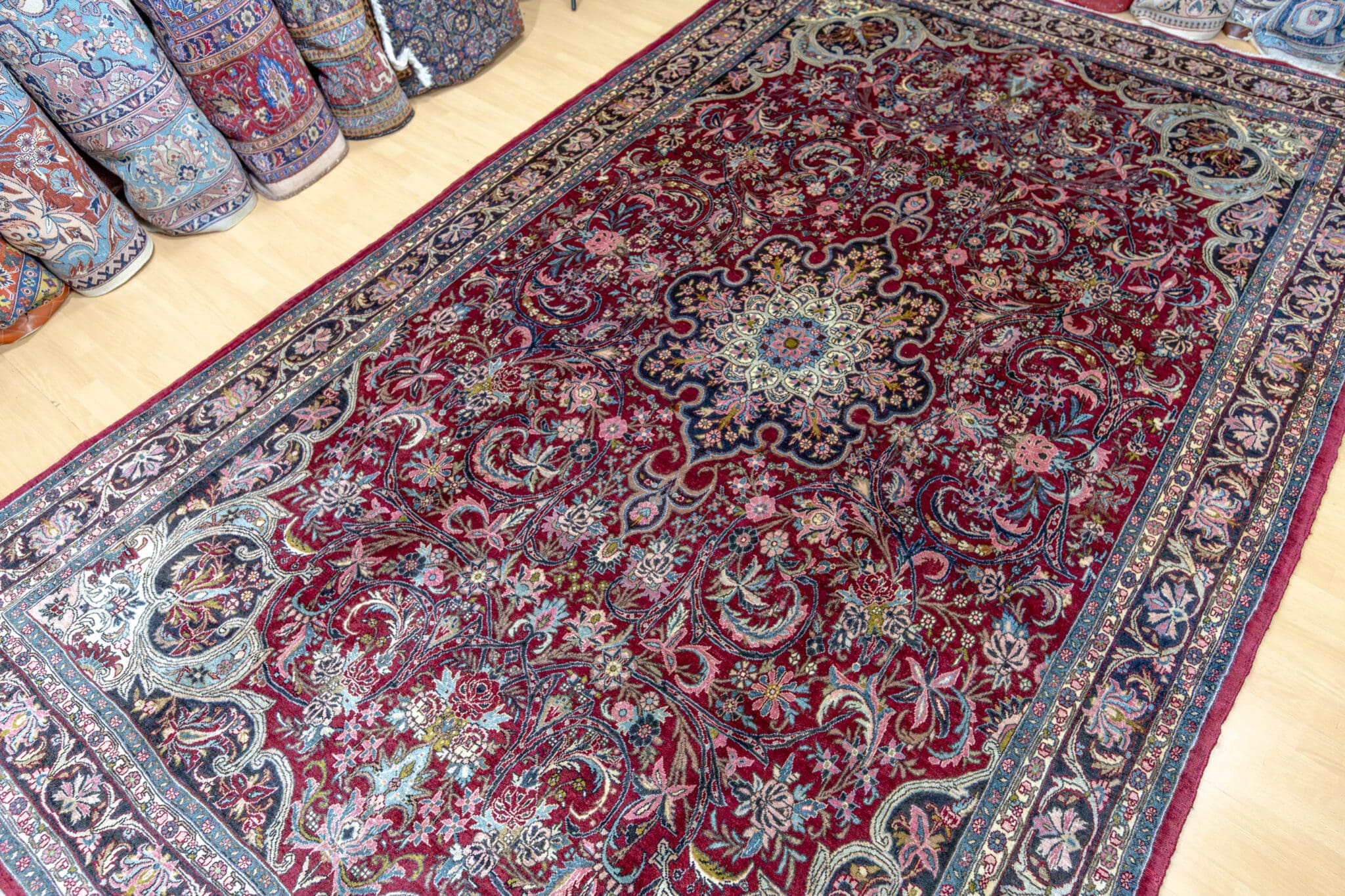 Bijar Perserteppich aus Iran, 355 × 220 cm