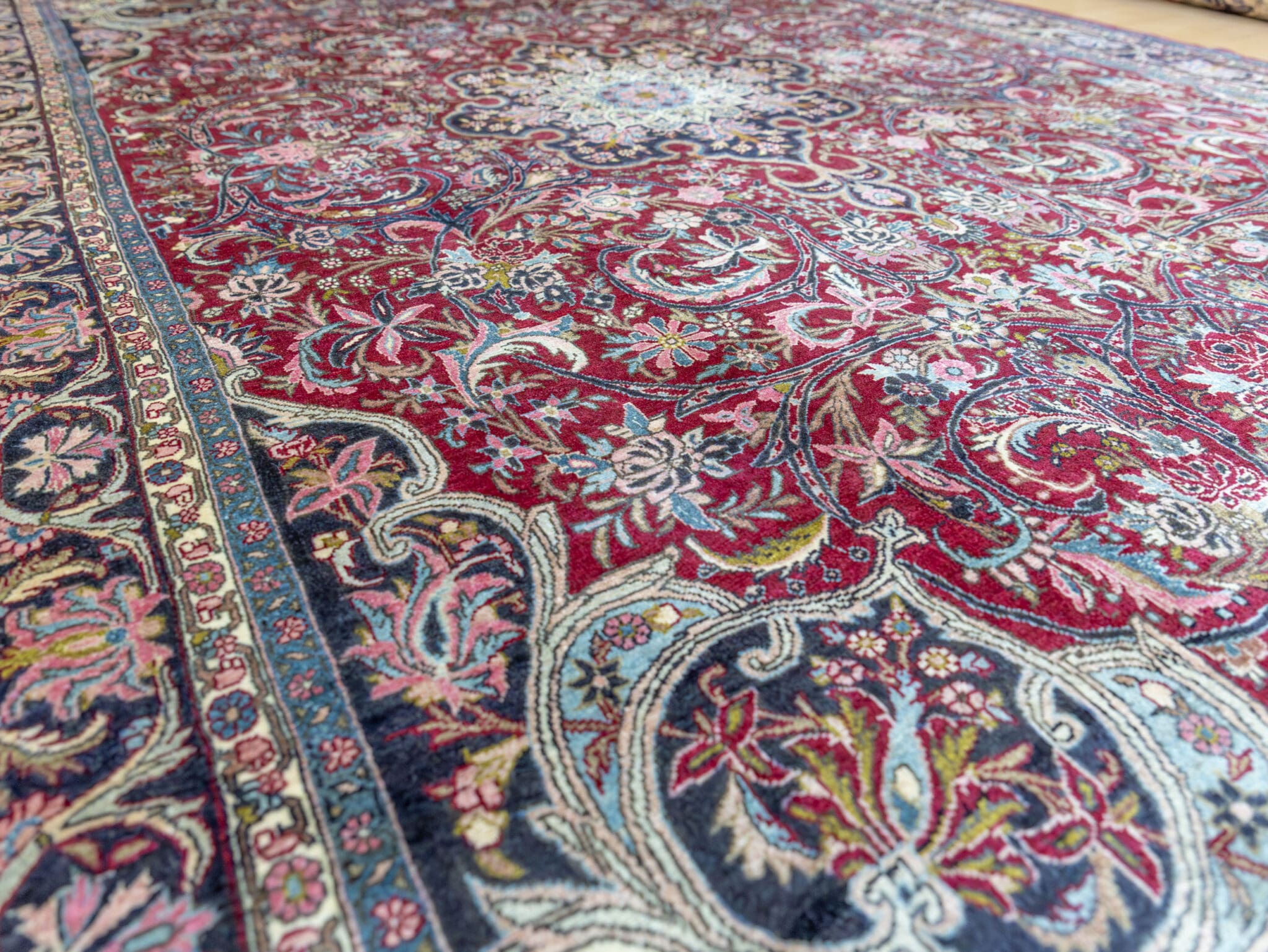 Bijar Perserteppich aus Iran, 355 × 220 cm