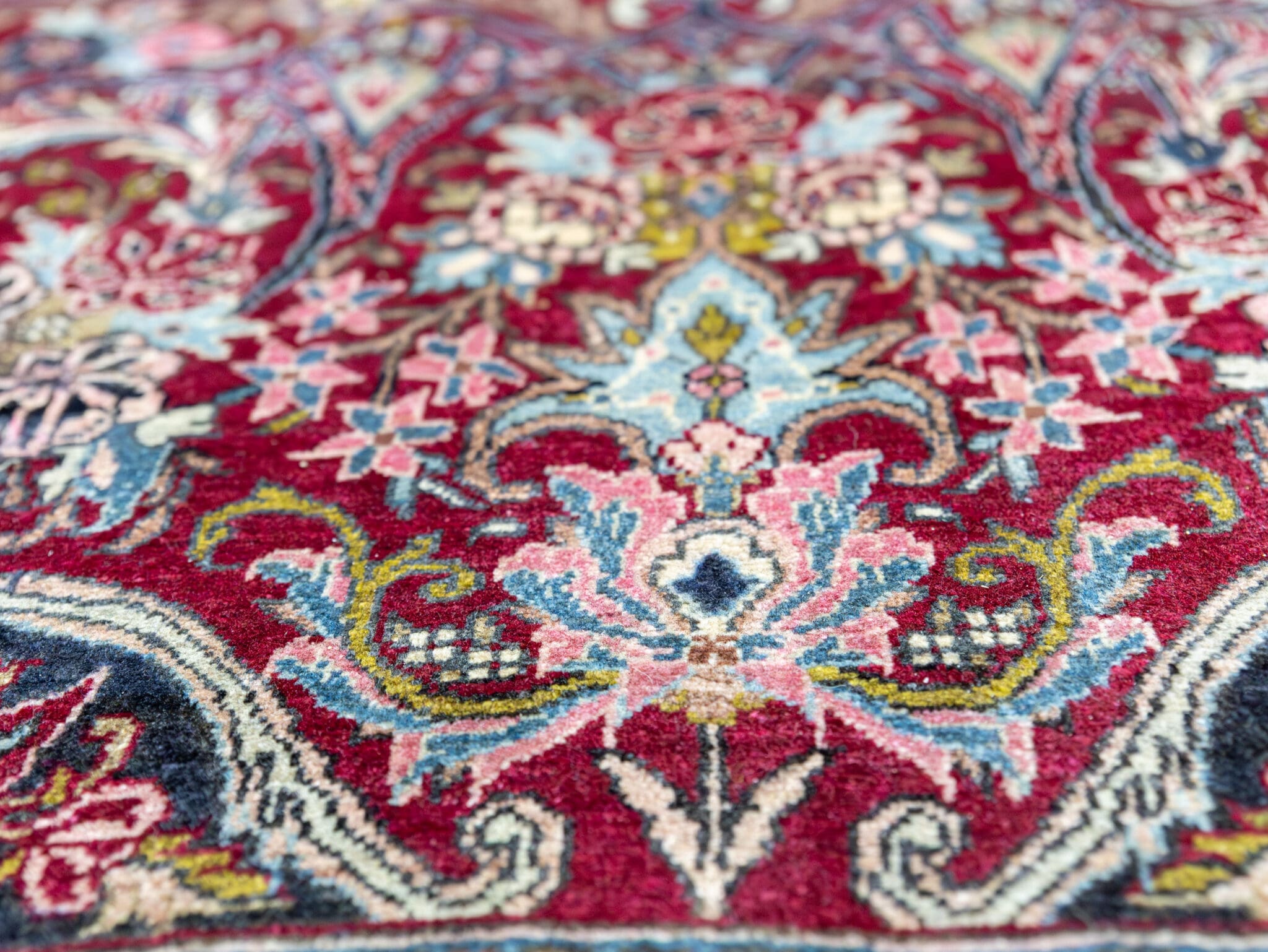 Bijar Perserteppich aus Iran, 355 × 220 cm