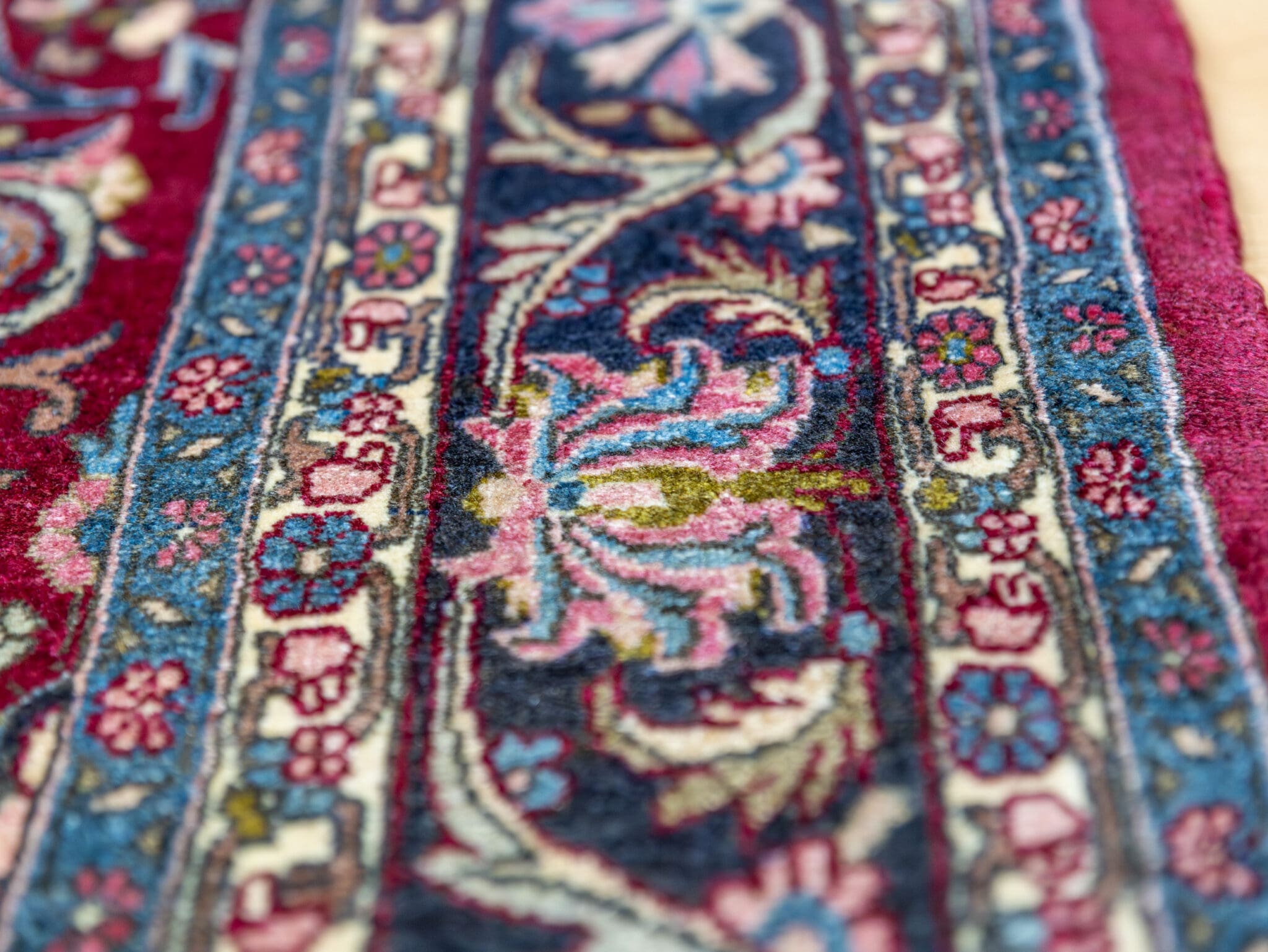 Bijar Perserteppich aus Iran, 355 × 220 cm