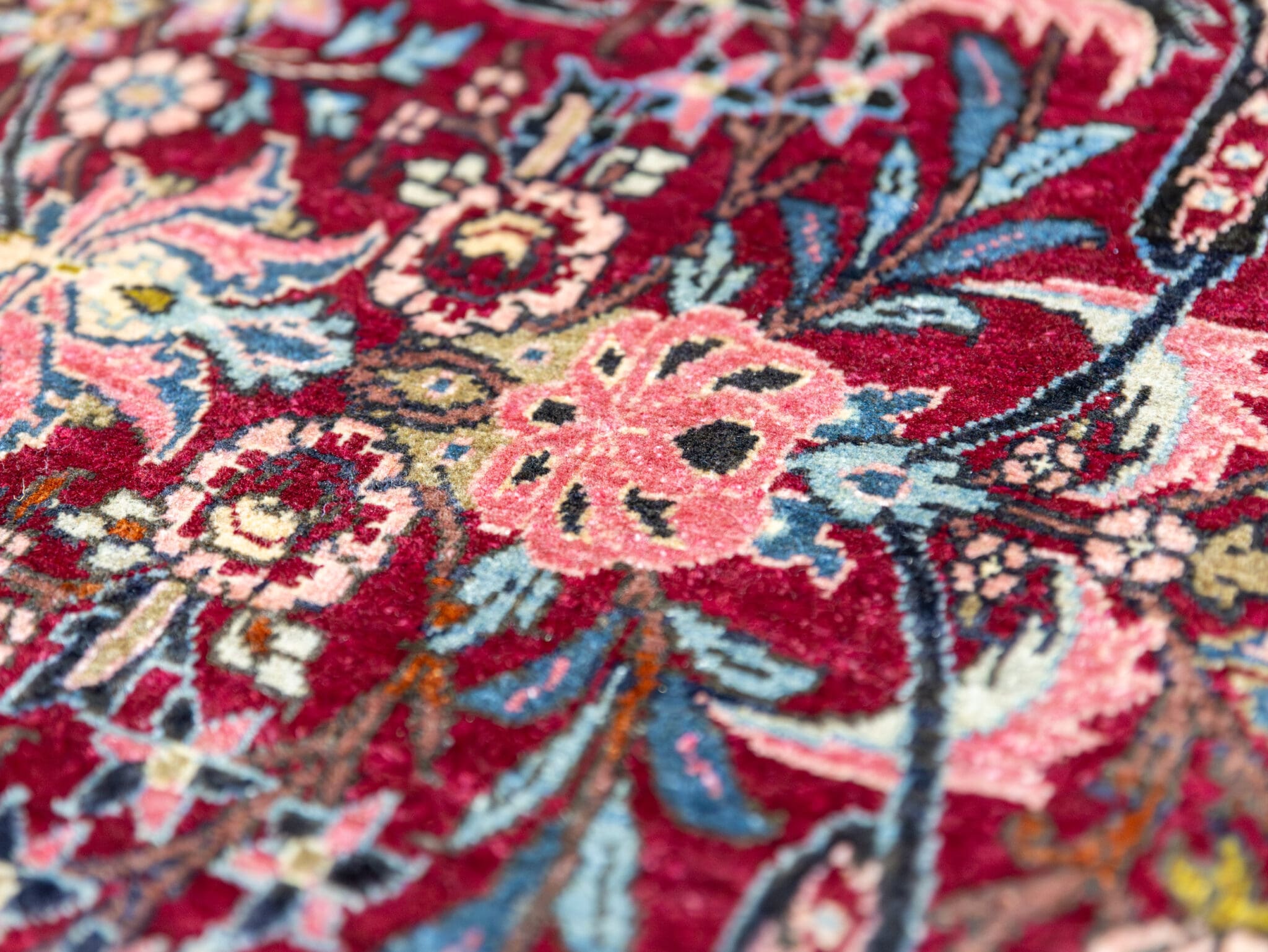 Bijar Perserteppich aus Iran, 355 × 220 cm