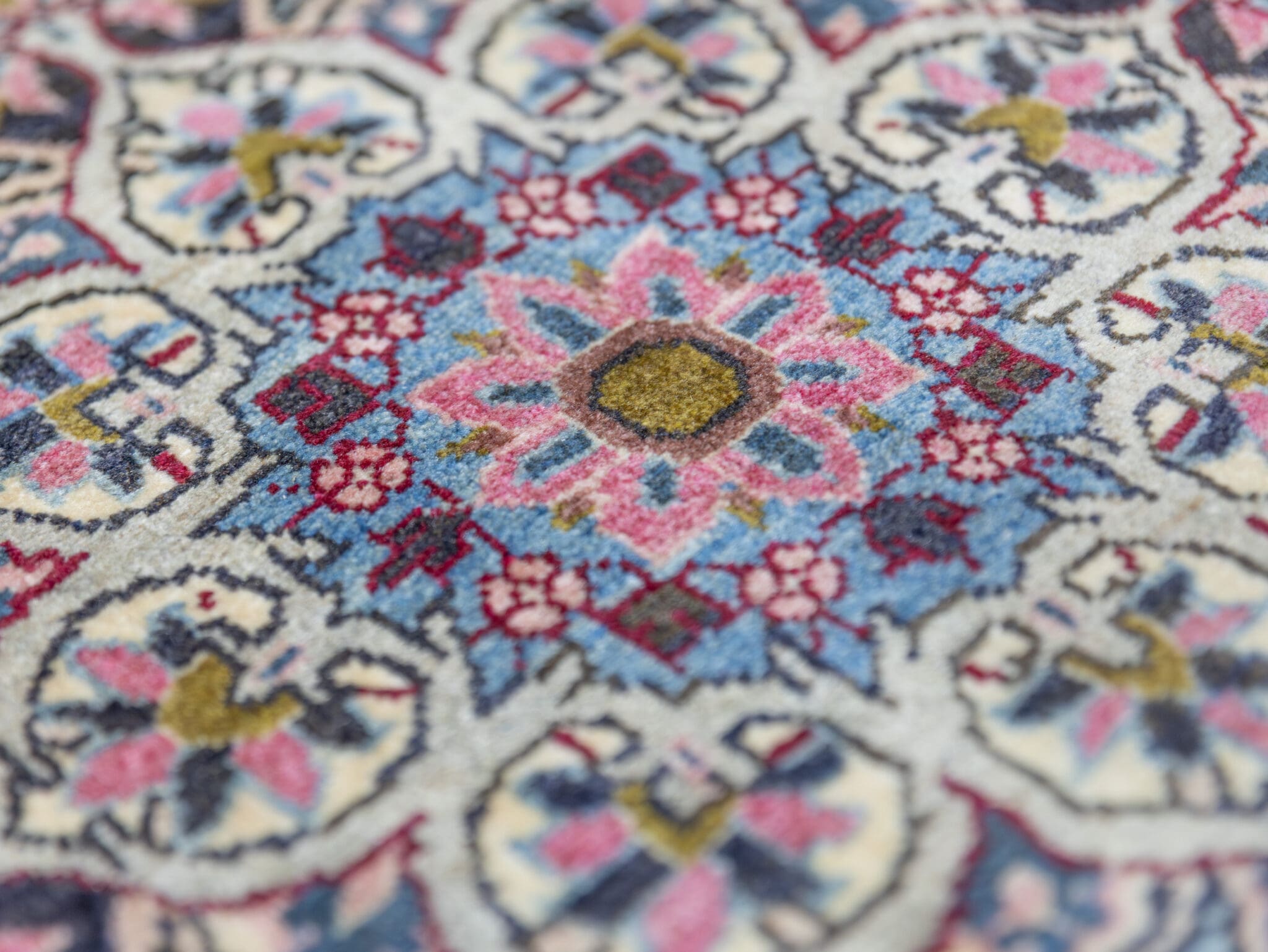 Bijar Perserteppich aus Iran, 355 × 220 cm