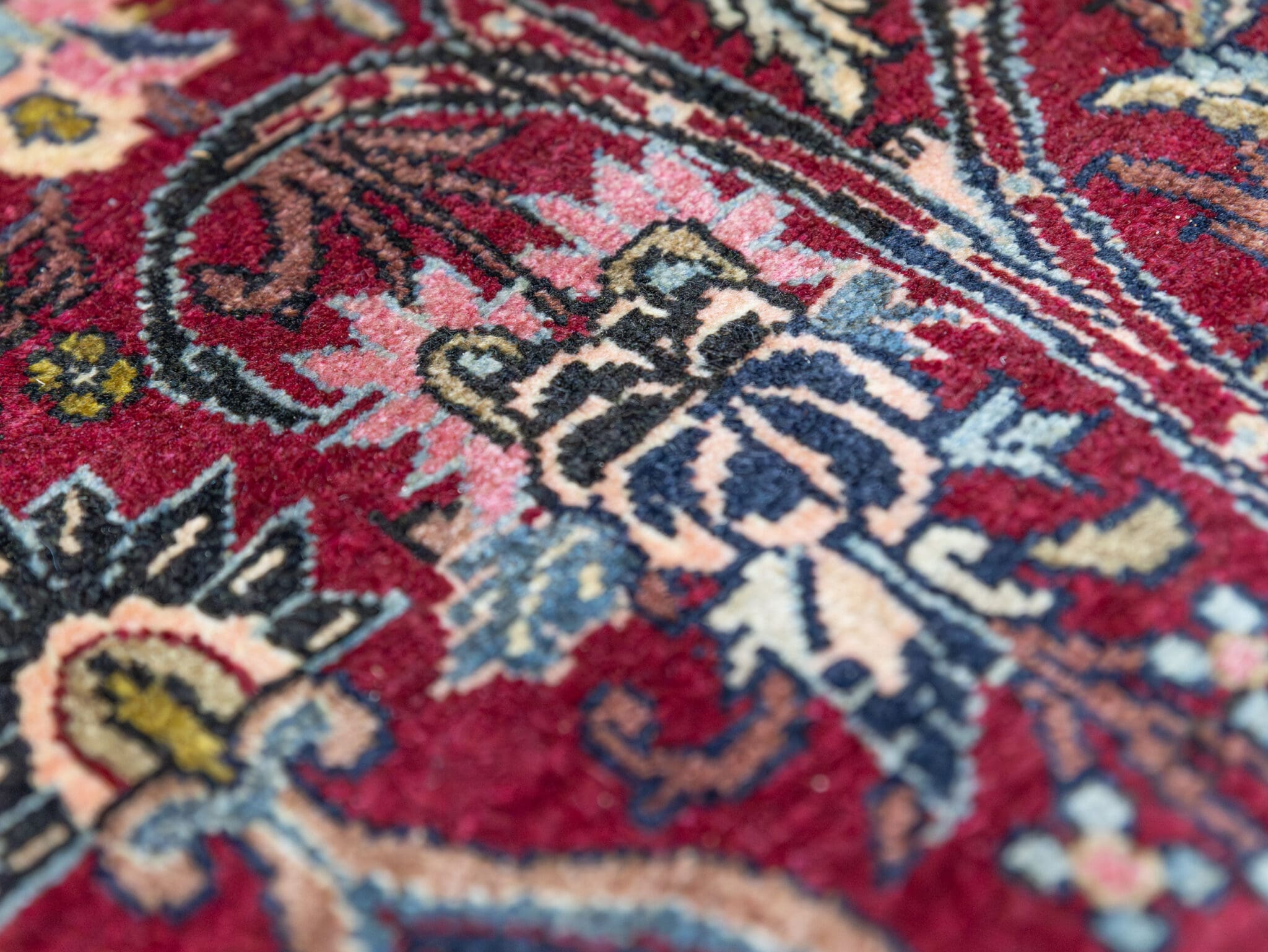 Bijar Perserteppich aus Iran, 355 × 220 cm