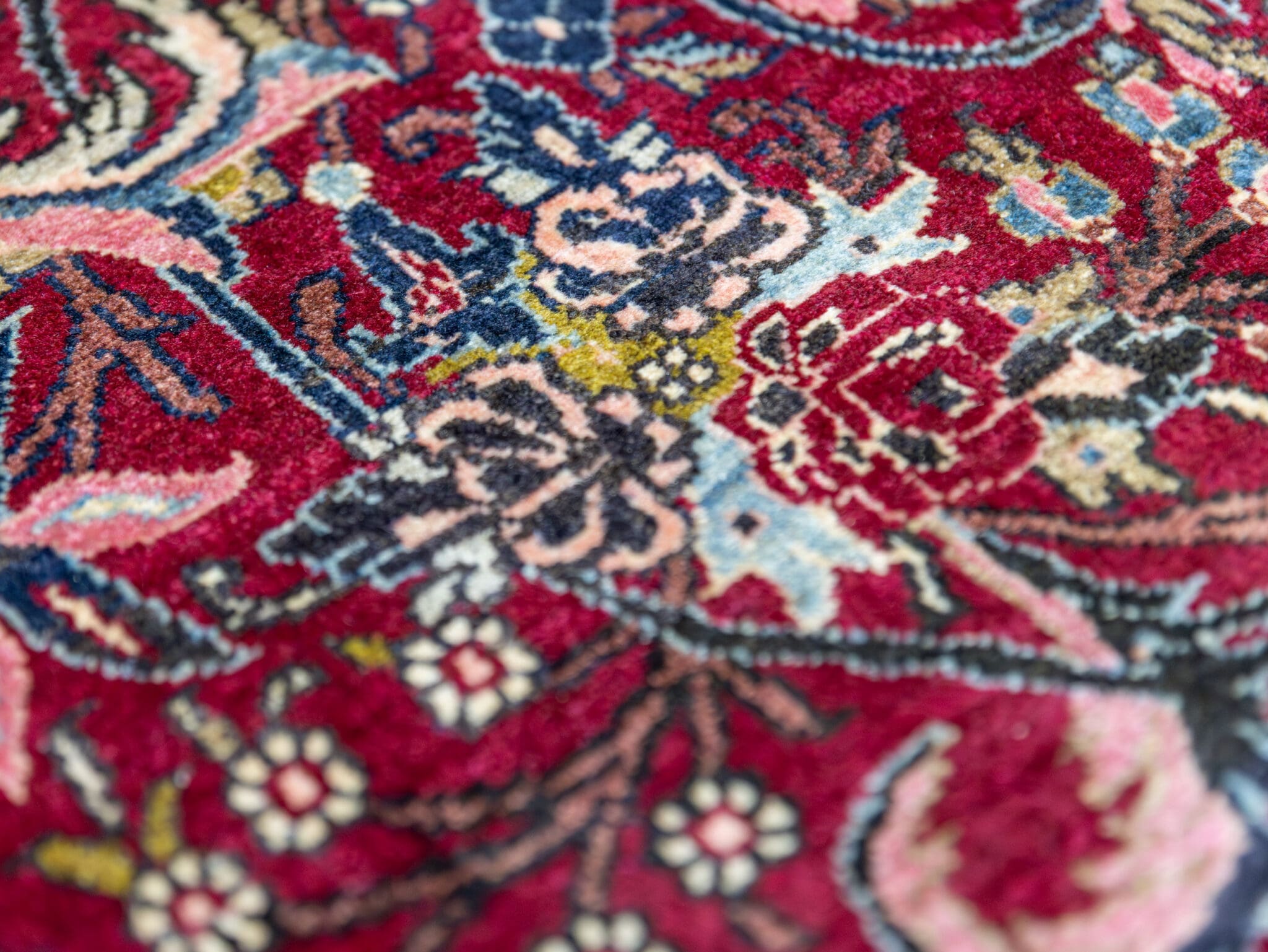 Bijar Perserteppich aus Iran, 355 × 220 cm