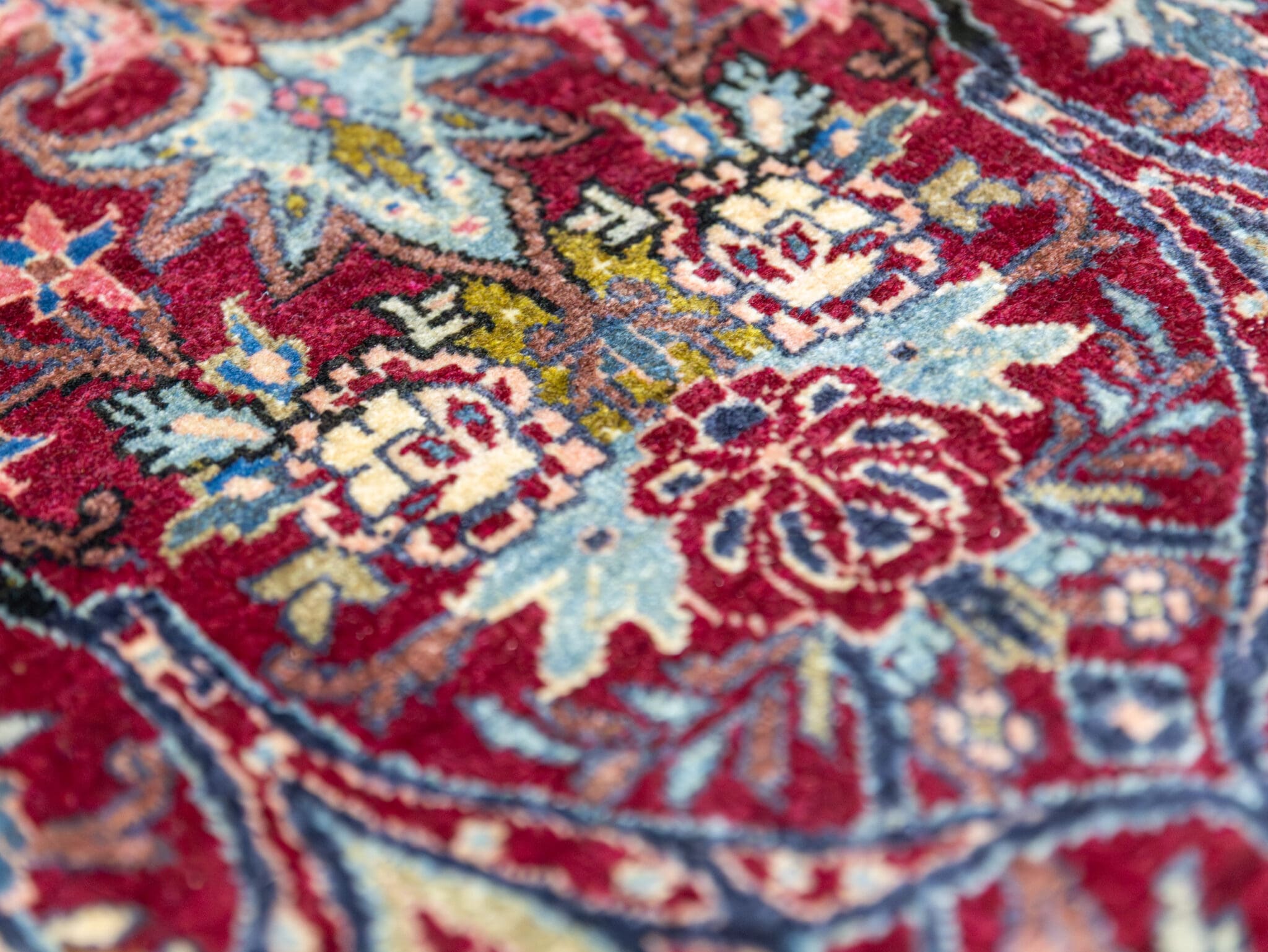 Bijar Perserteppich aus Iran, 355 × 220 cm