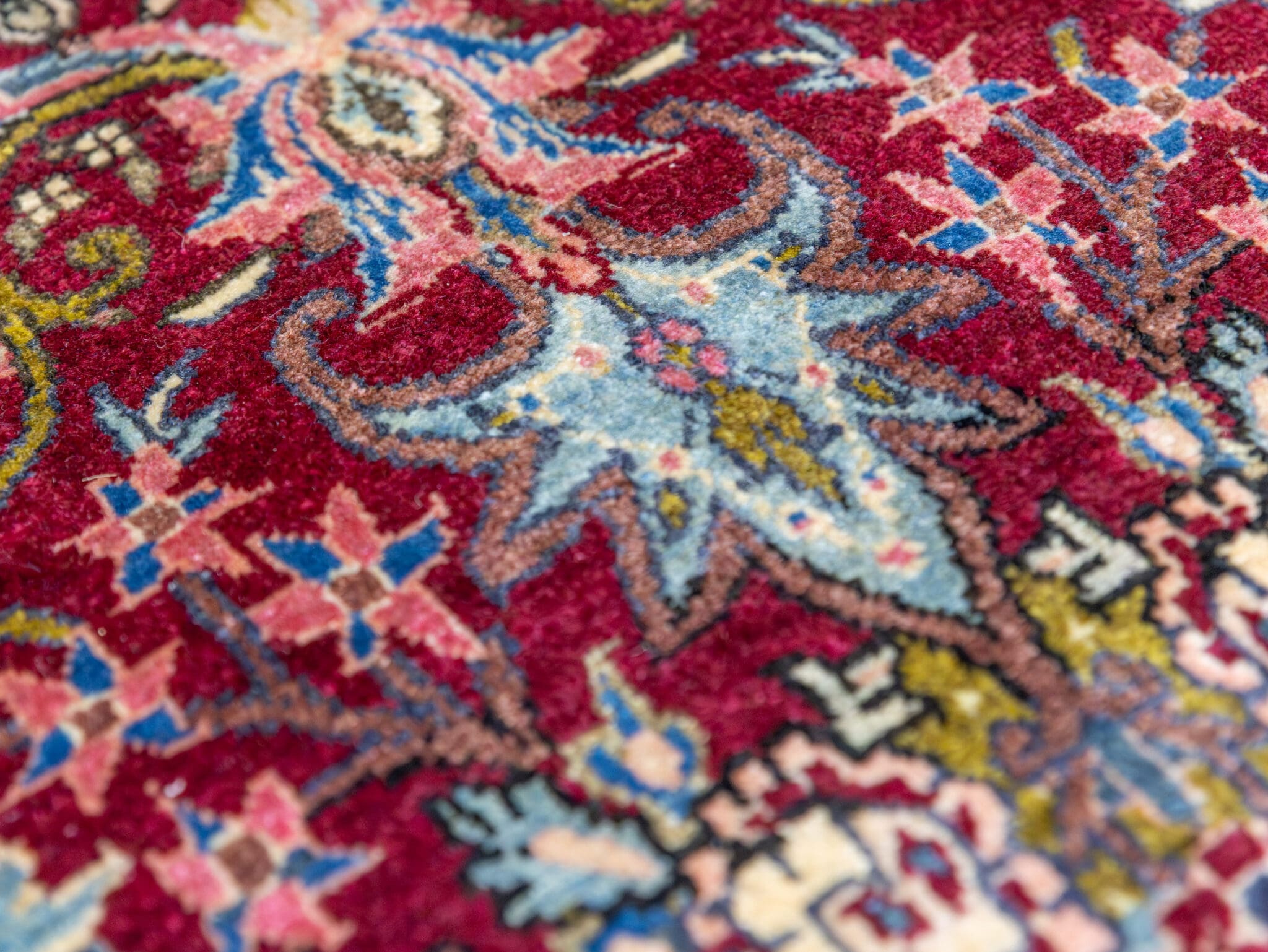 Bijar Perserteppich aus Iran, 355 × 220 cm