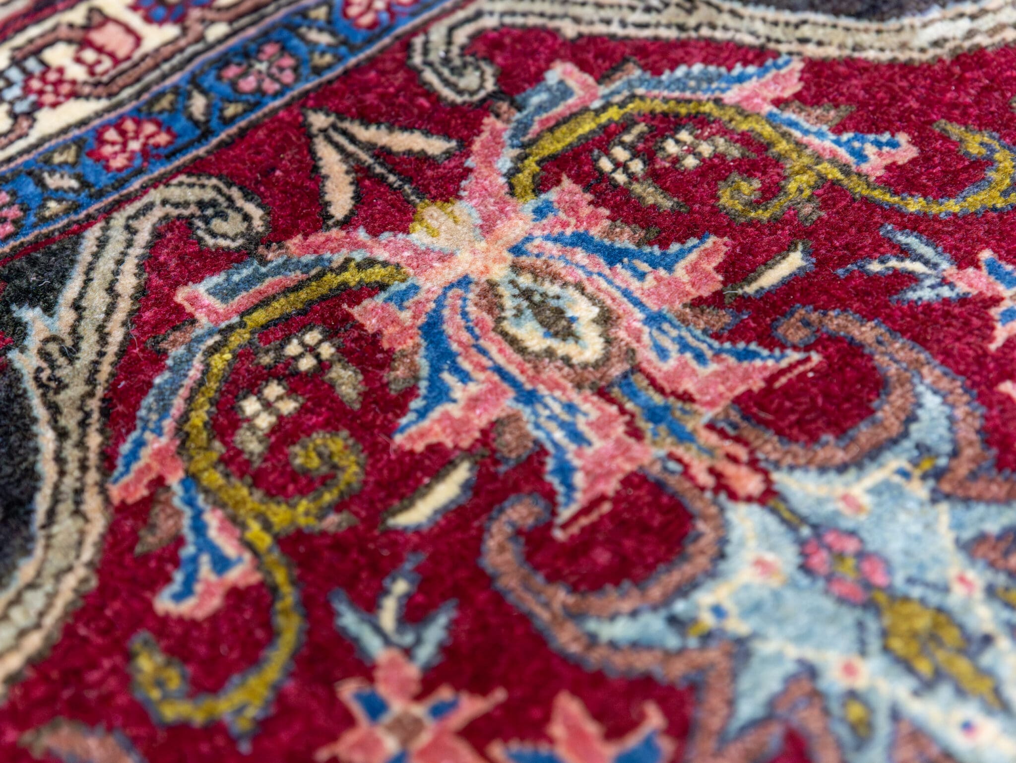 Bijar Perserteppich aus Iran, 355 × 220 cm