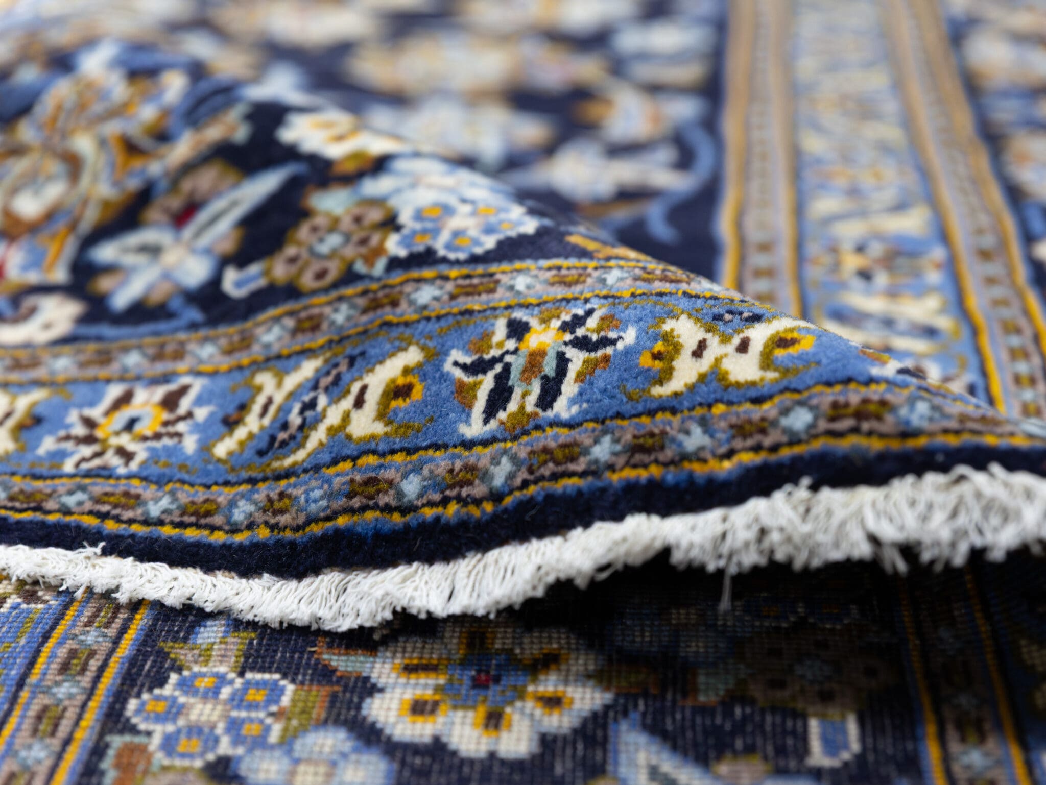 Kashan Perserteppich aus Iran, 369 × 275 cm