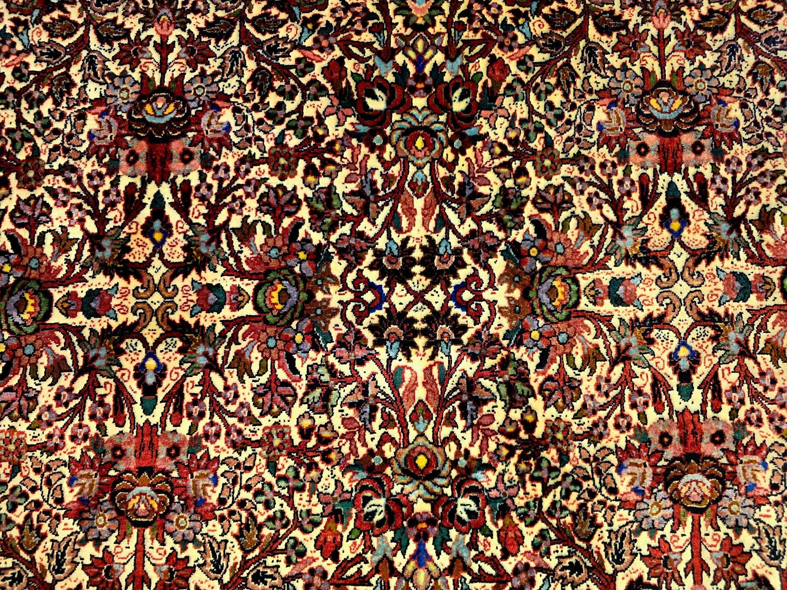 Handgeknüpfter Bijar Perserteppich 299 × 202 cm