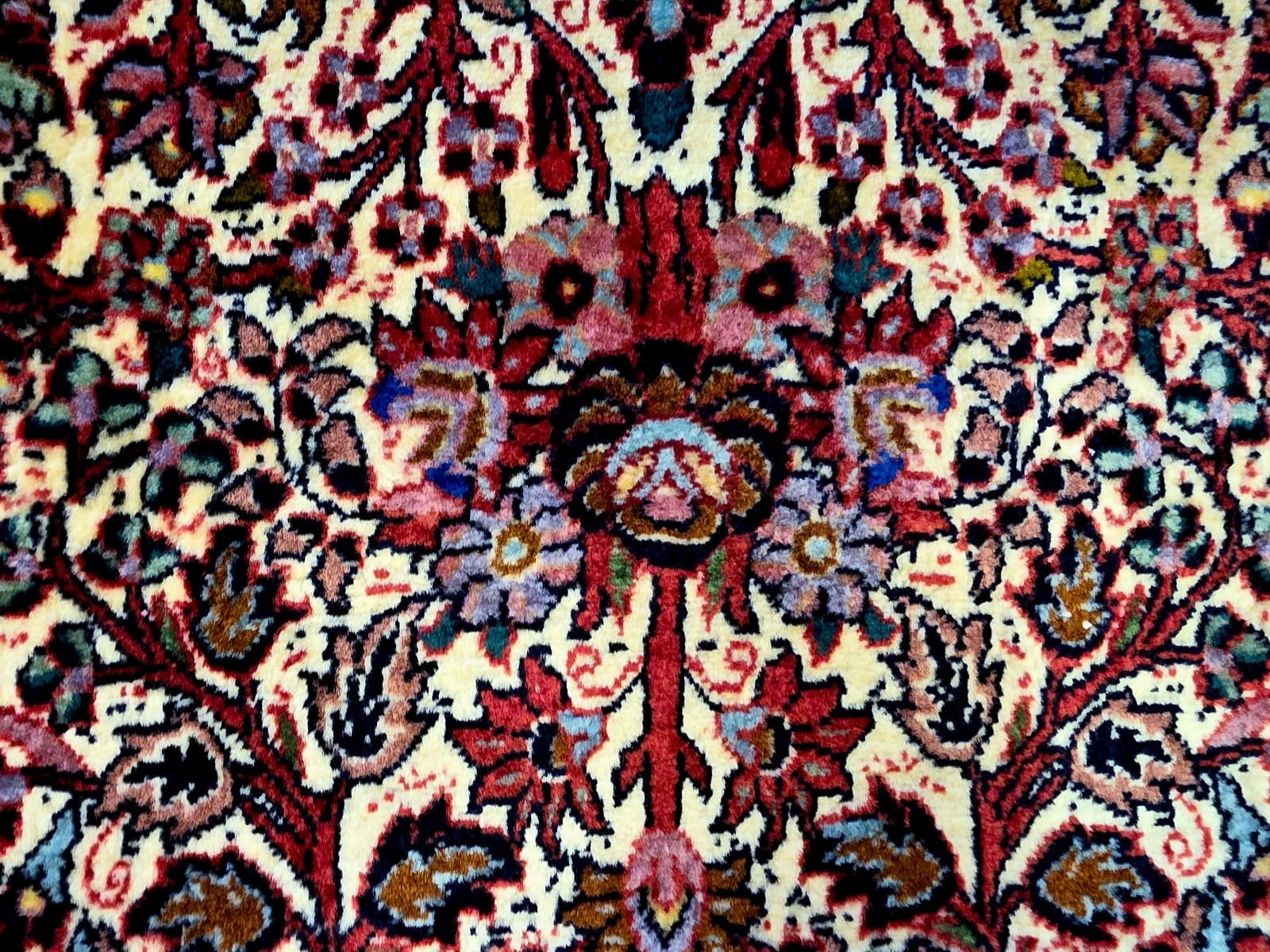 Handgeknüpfter Bijar Perserteppich 299 × 202 cm